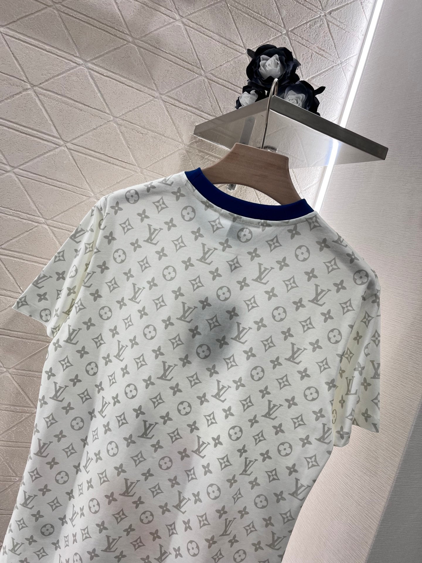 L* new round neck printed short sleeves, all cotton