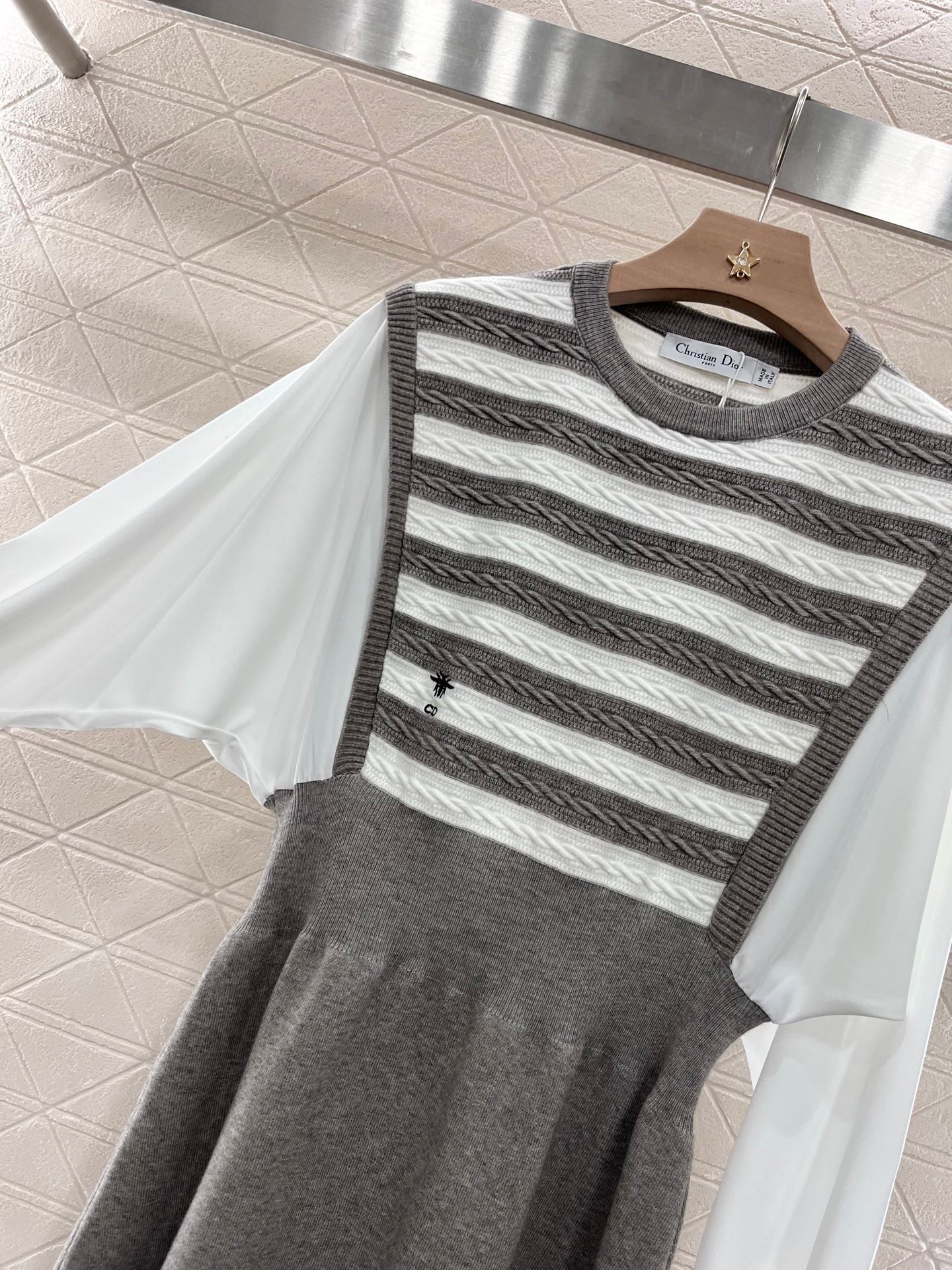 D*New Arrival Knitted Long Sleeve Dress