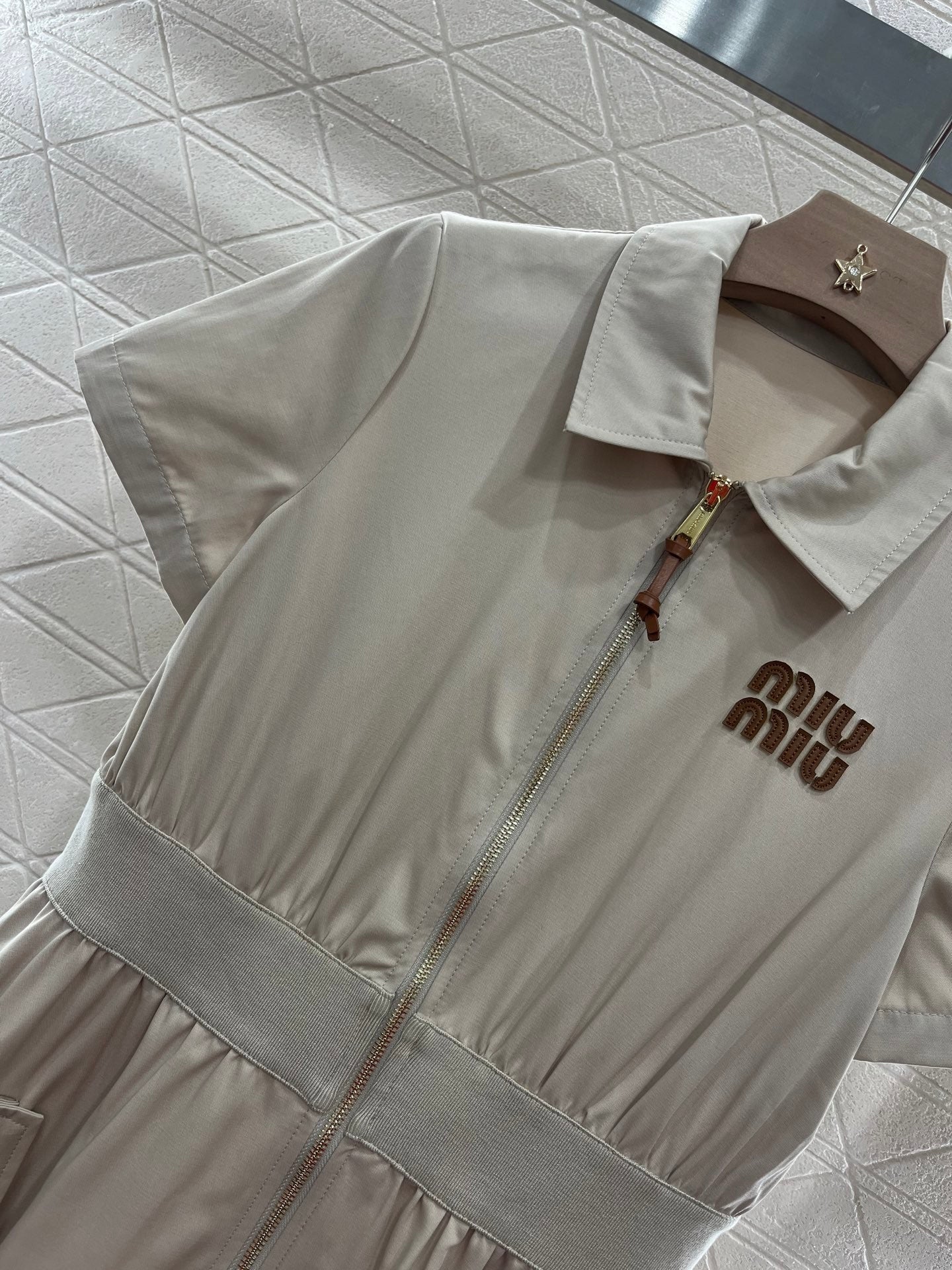 MI*MI* new fashion lapel waist dress