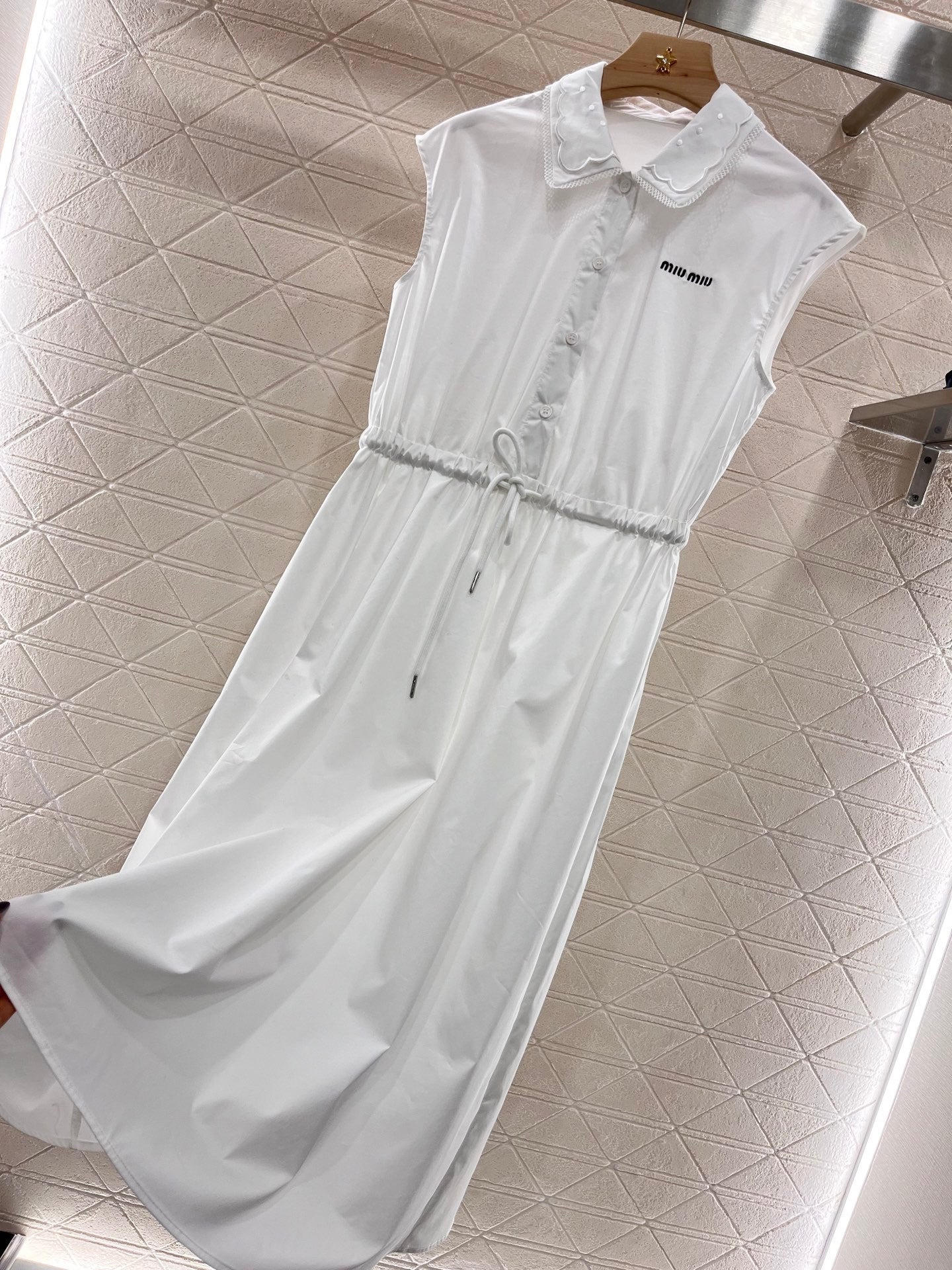 MI*MI* new fashion lace collar vest dress