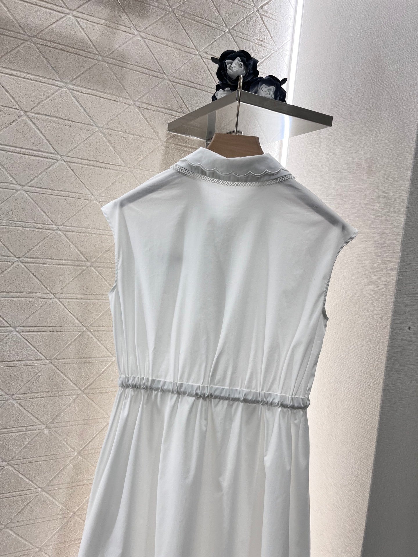 MI*MI* new fashion lace collar vest dress