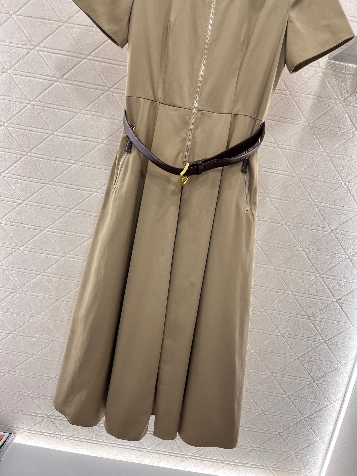 new casual belt work dress