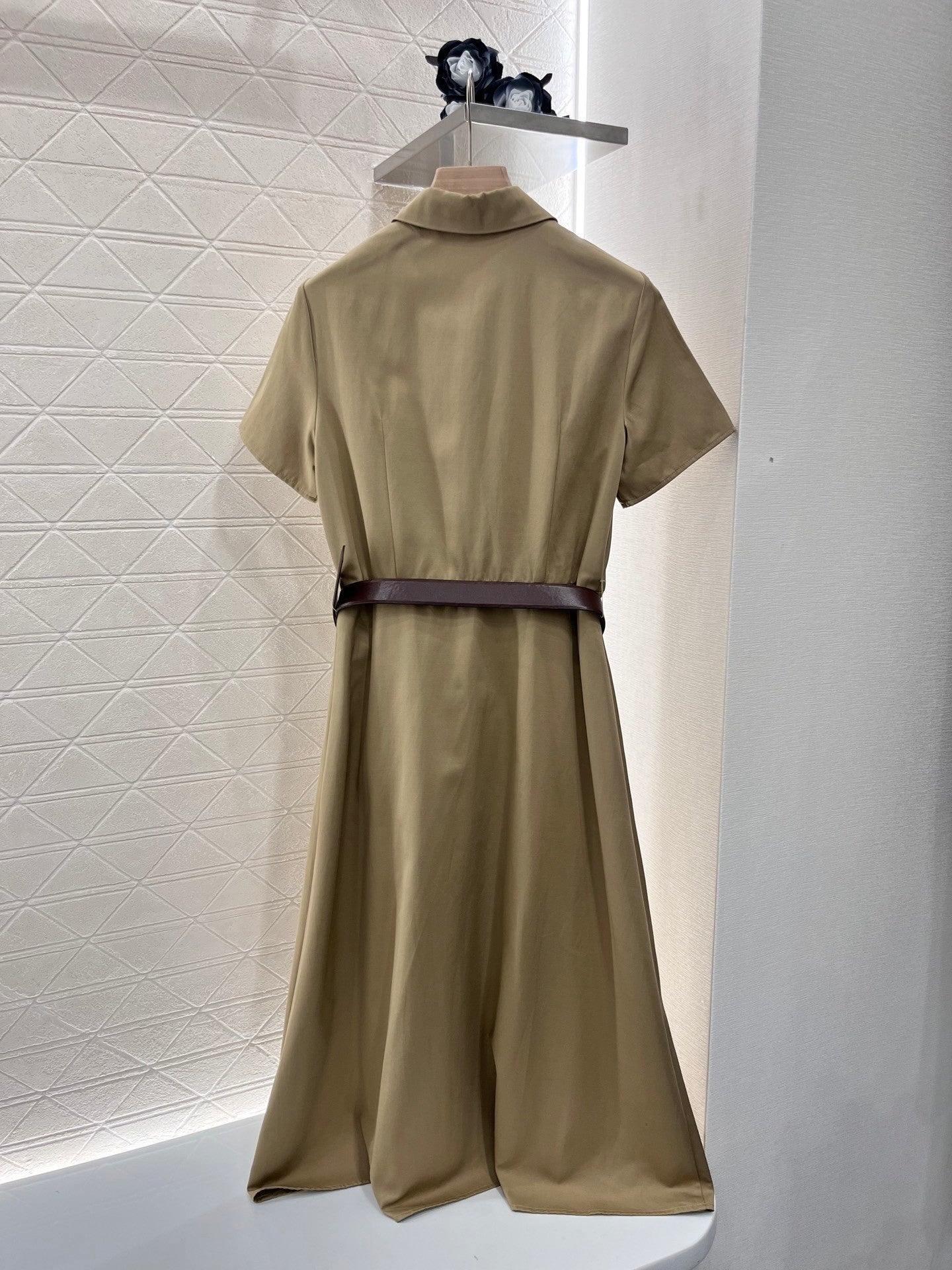 new casual belt work dress