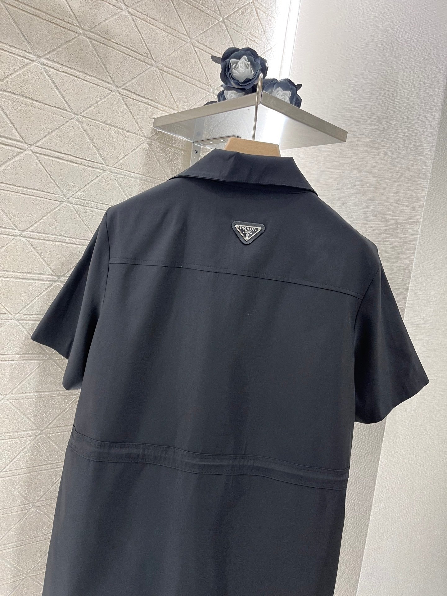 new casual drawstring work dress