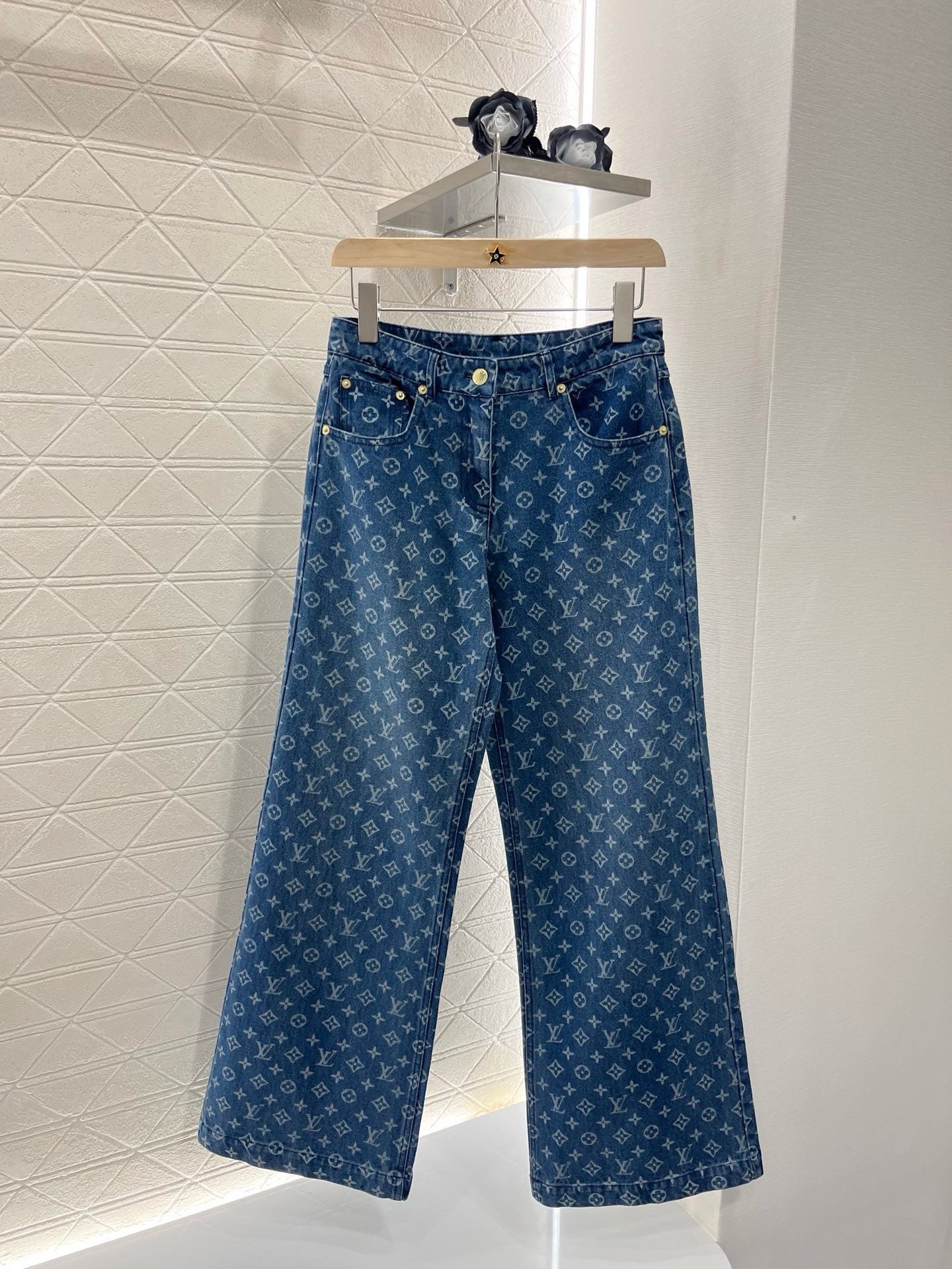 L* new fashion twill cotton material women's jeans