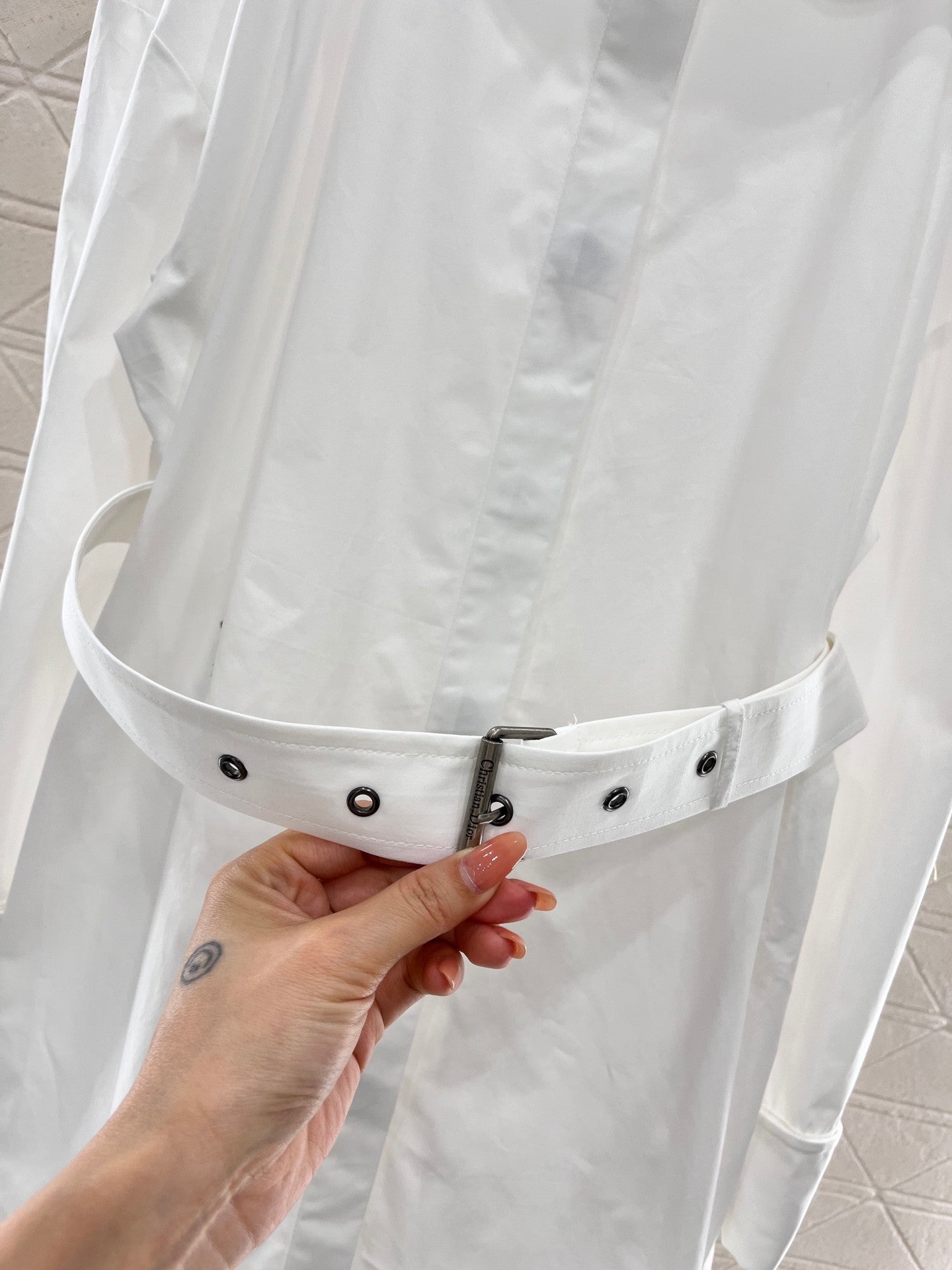 D*new fashion cotton suspender dress