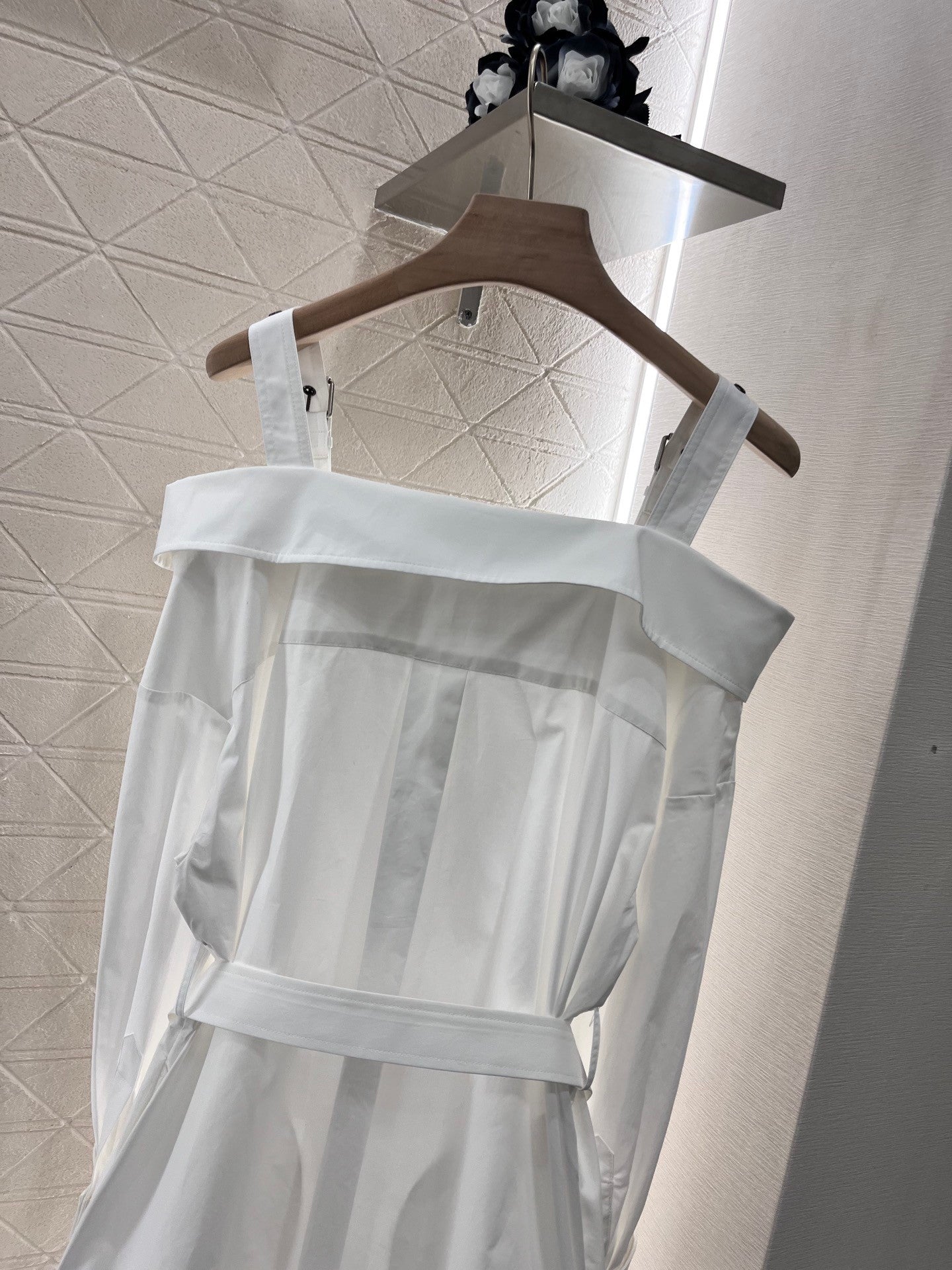 D*new fashion cotton suspender dress