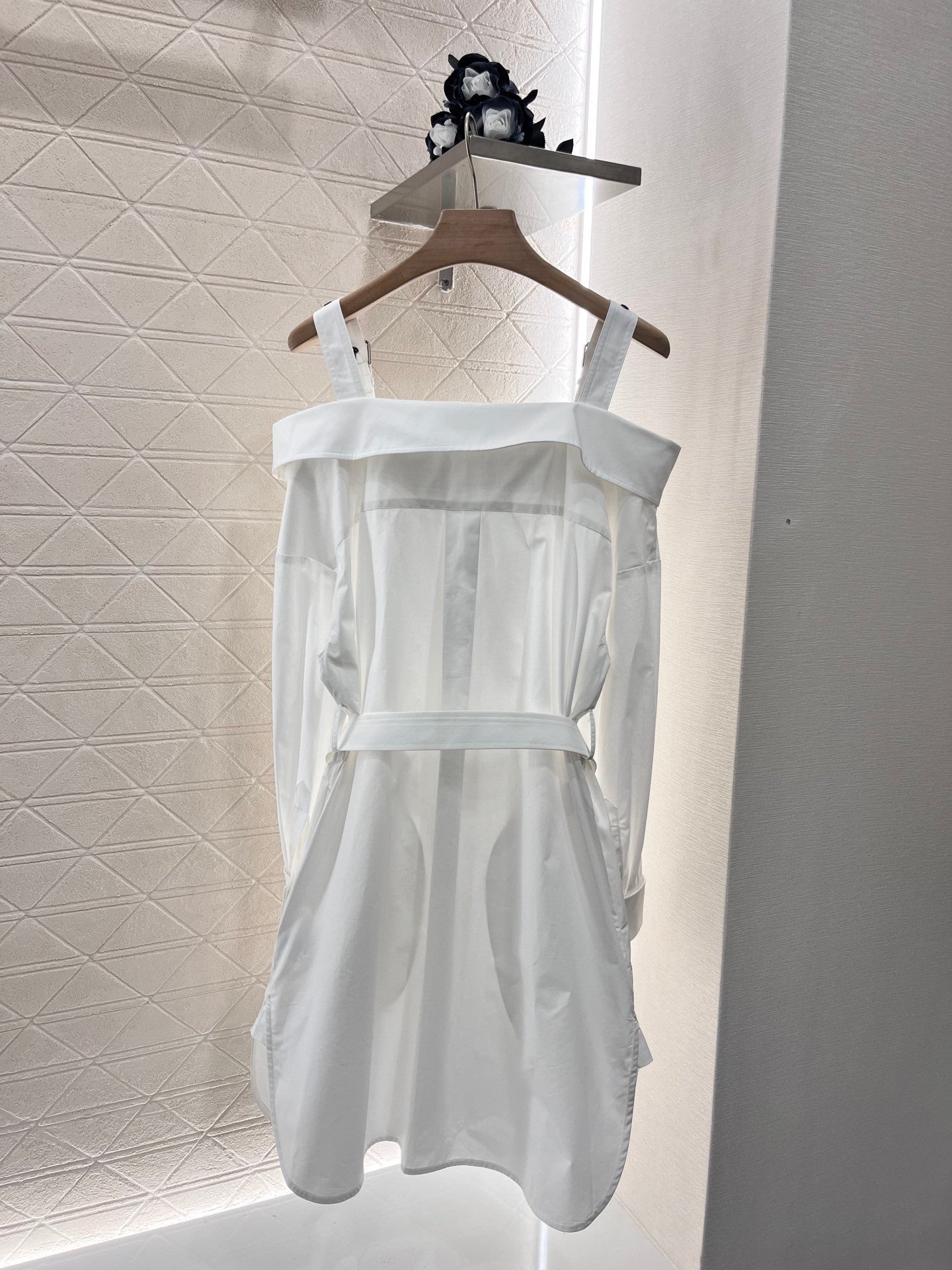 D*new fashion cotton suspender dress