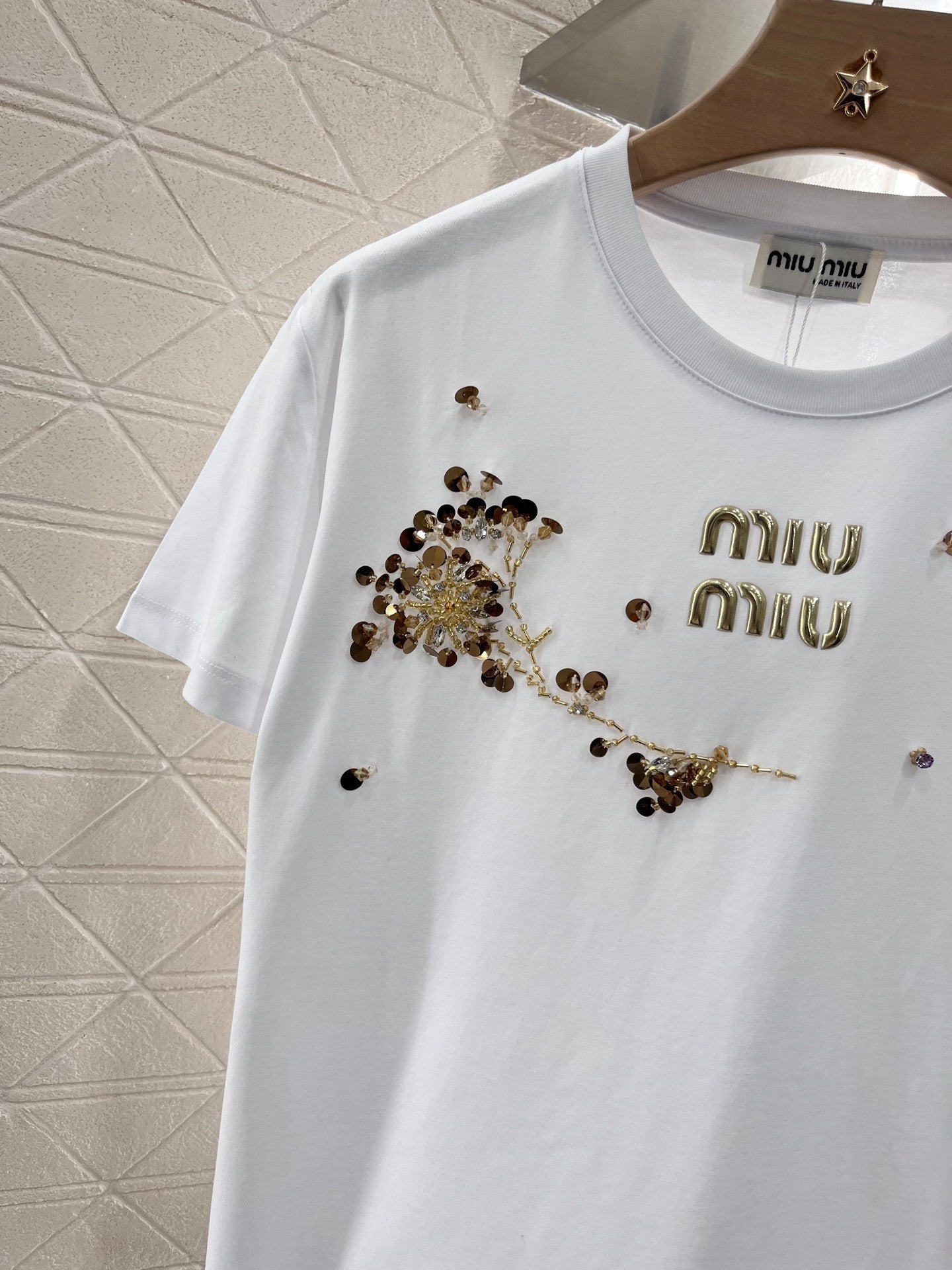 MI*MI* new twill cotton material breathable, comfortable and fashionable women's T-shirt