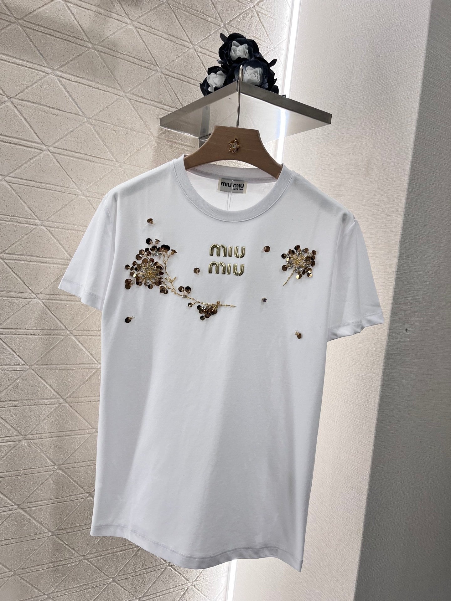 MI*MI* new twill cotton material breathable, comfortable and fashionable women's T-shirt