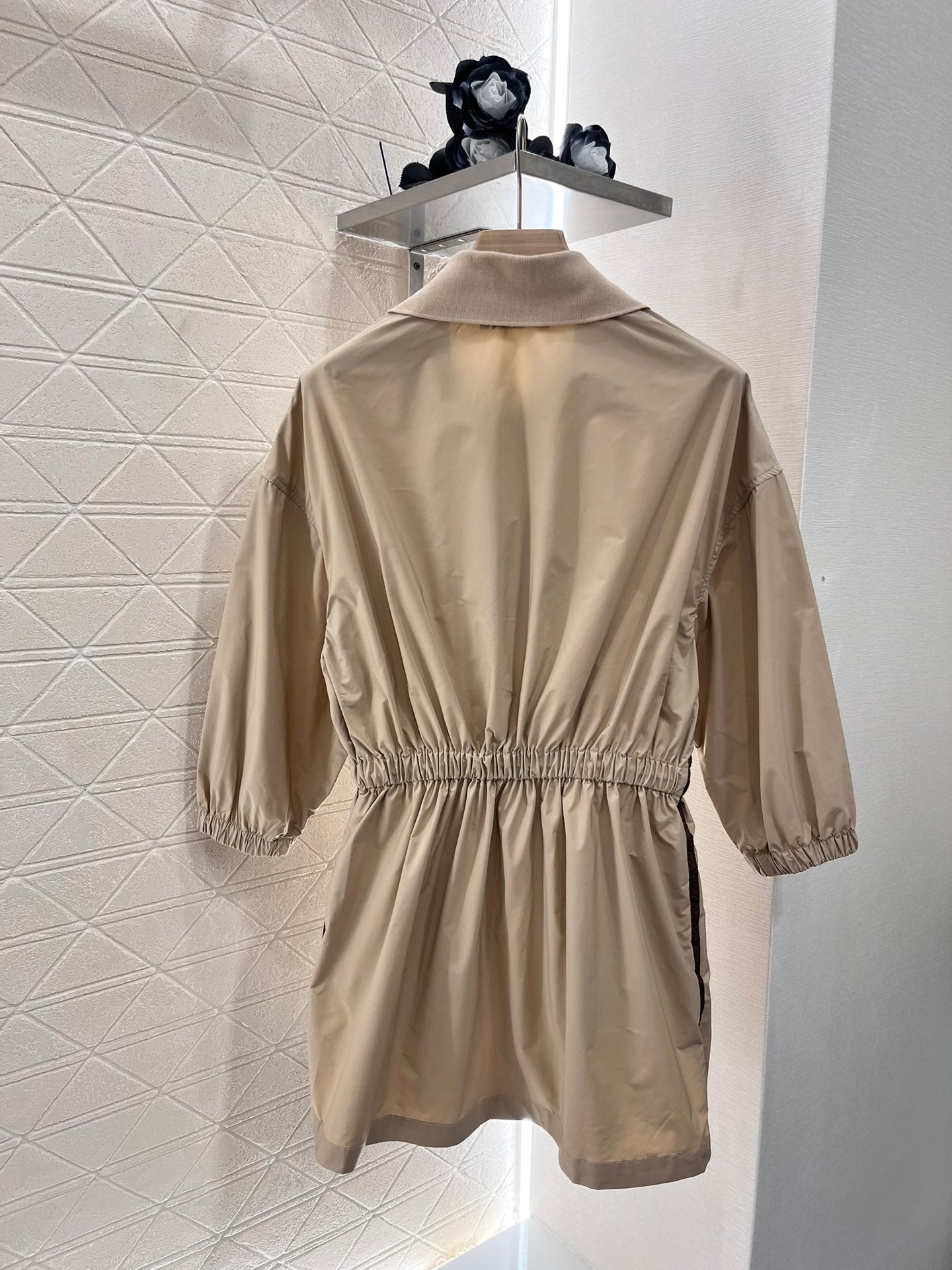 MI*MI*New Drawstring Workwear Dress Nylon Material