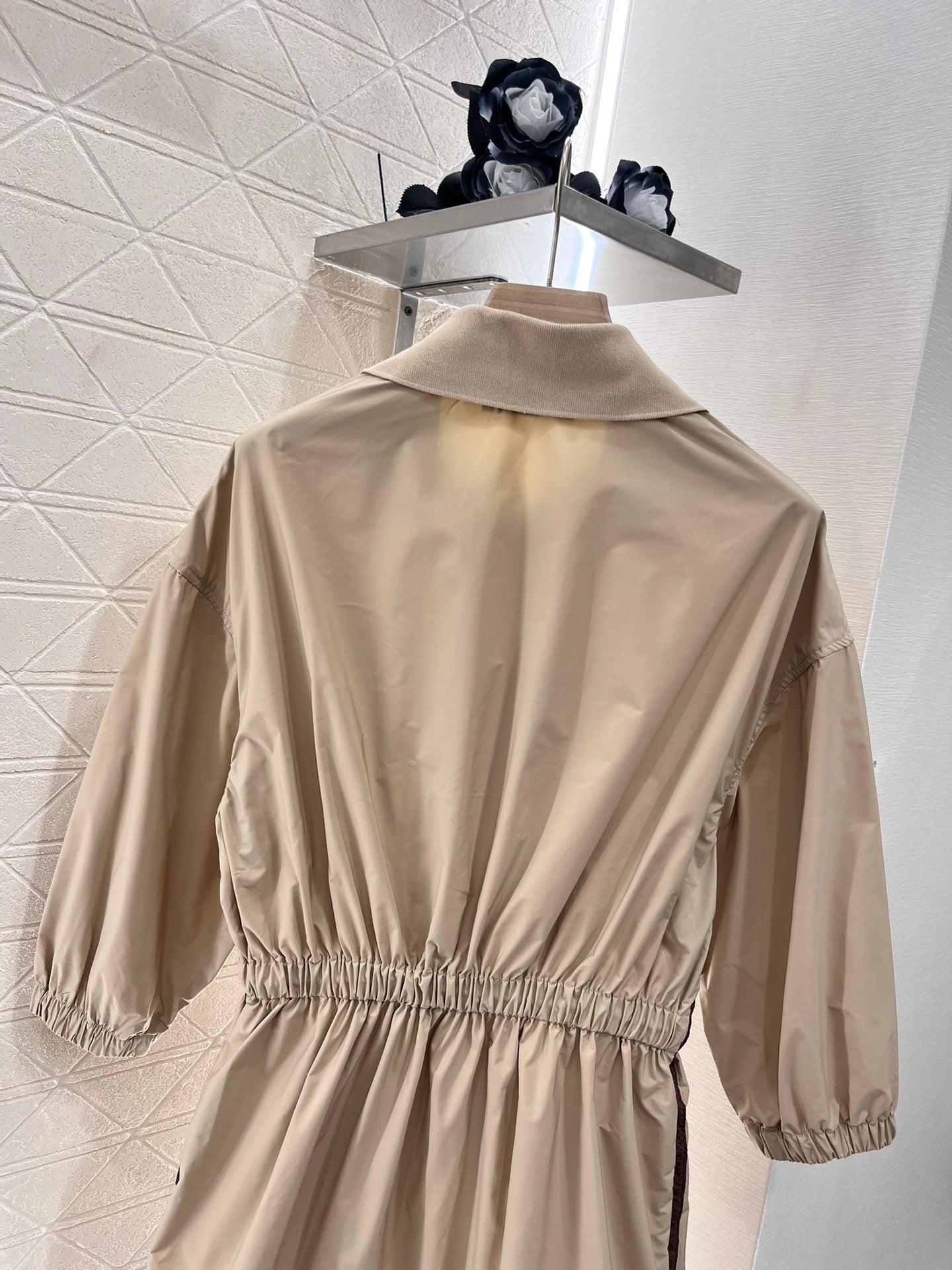 MI*MI*New Drawstring Workwear Dress Nylon Material