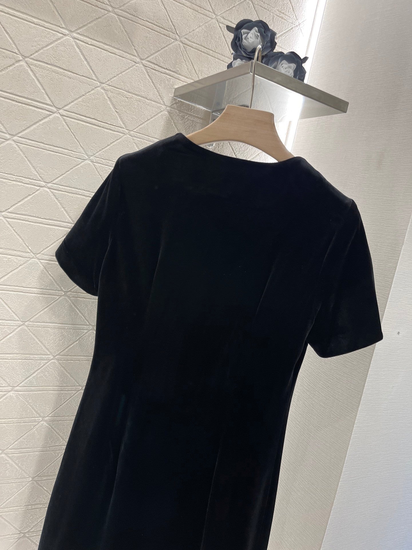 MI*MI* new fashion velvet material soft and comfortable dress