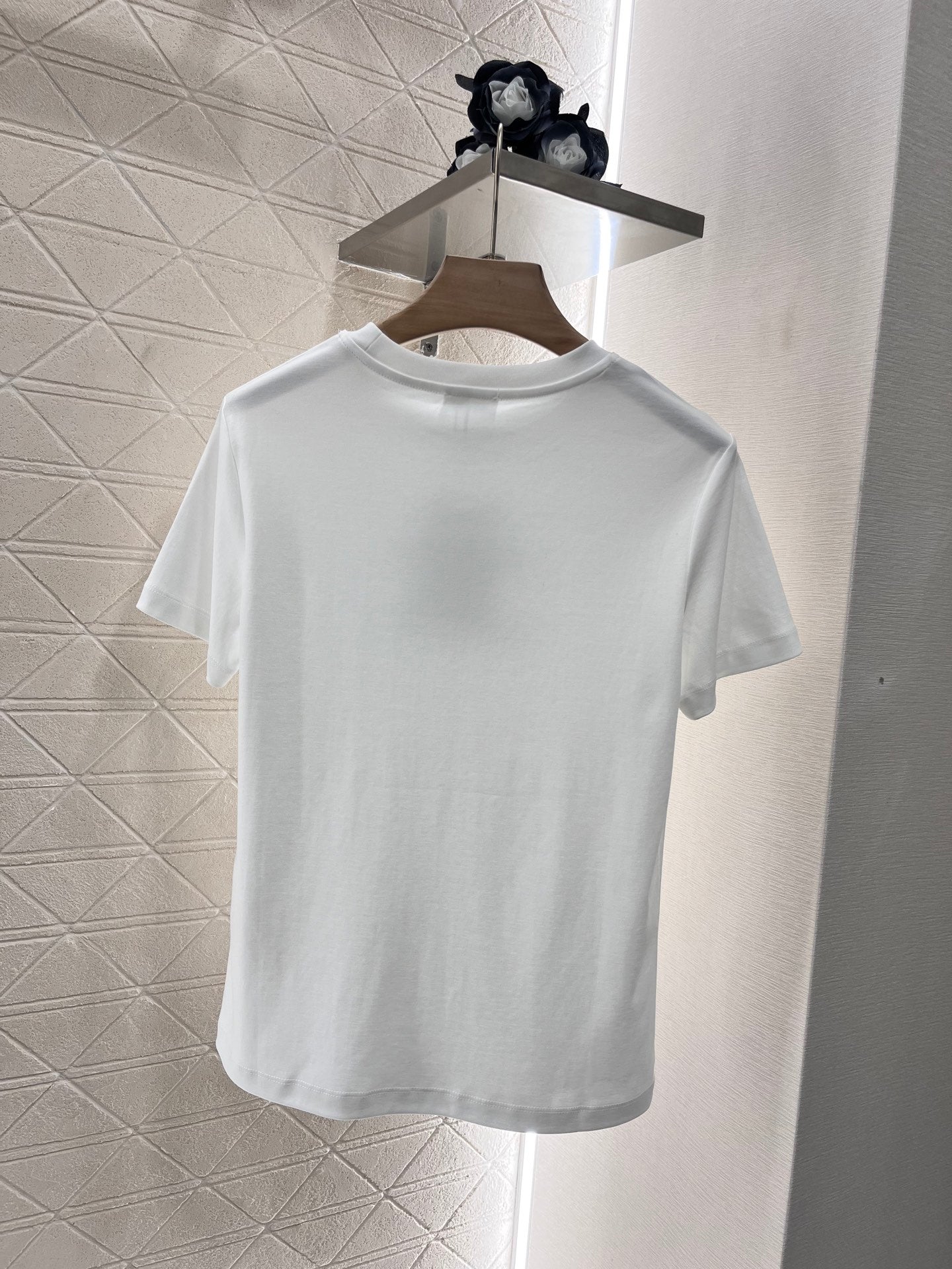 C* new classic diamond short sleeves, pure cotton