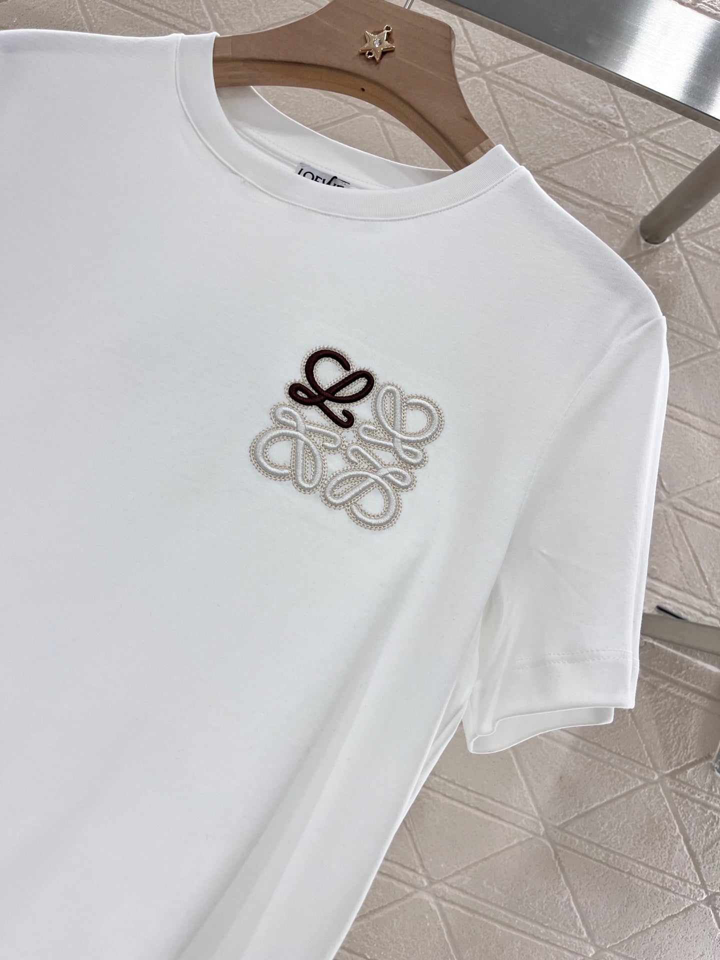 New Embroidered T-shirt Cotton