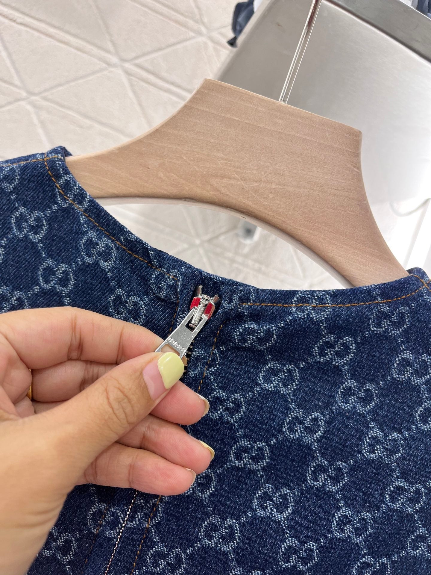 2025ss new style Belt denim skirt