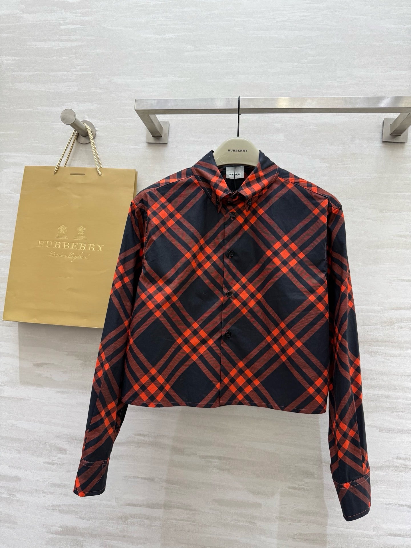 2025SS new fashion British style short shirt