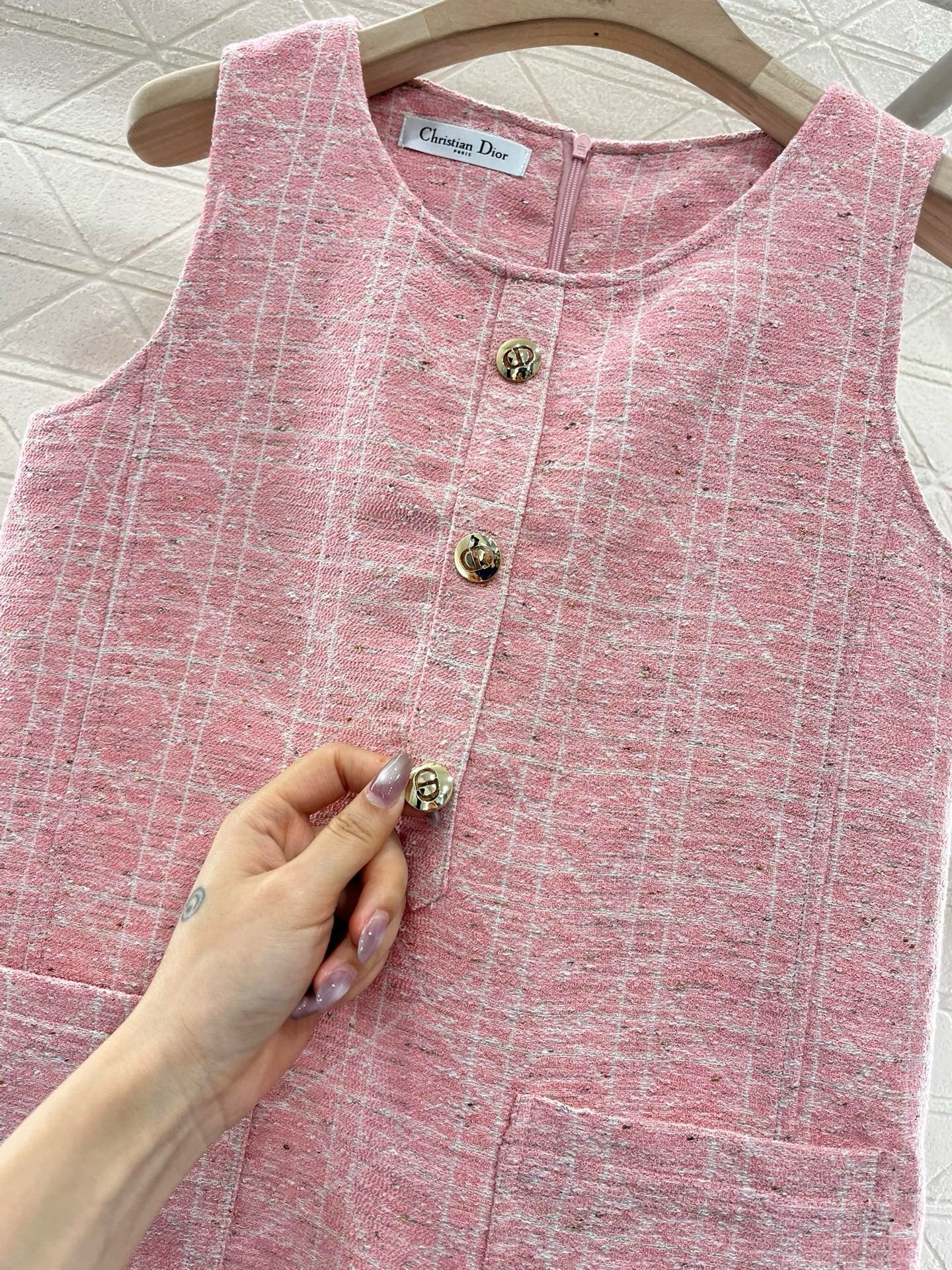 D*New Arrival Round Neck Vest Dress