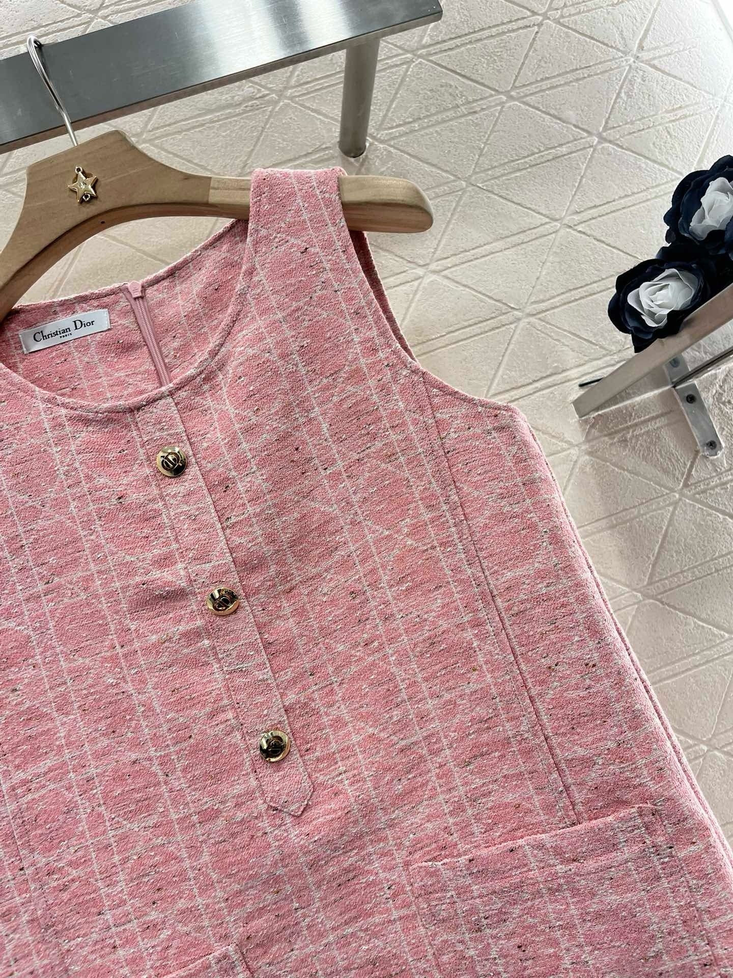 D*New Arrival Round Neck Vest Dress