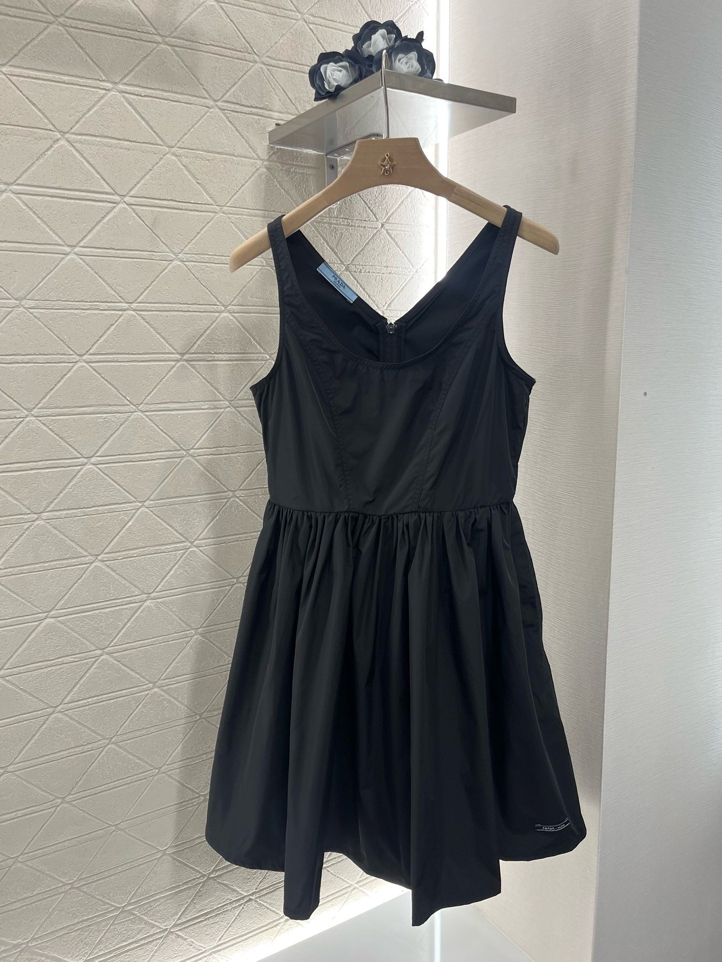 New Arrival Sleeveless U-neck Suspender Dress Nylon