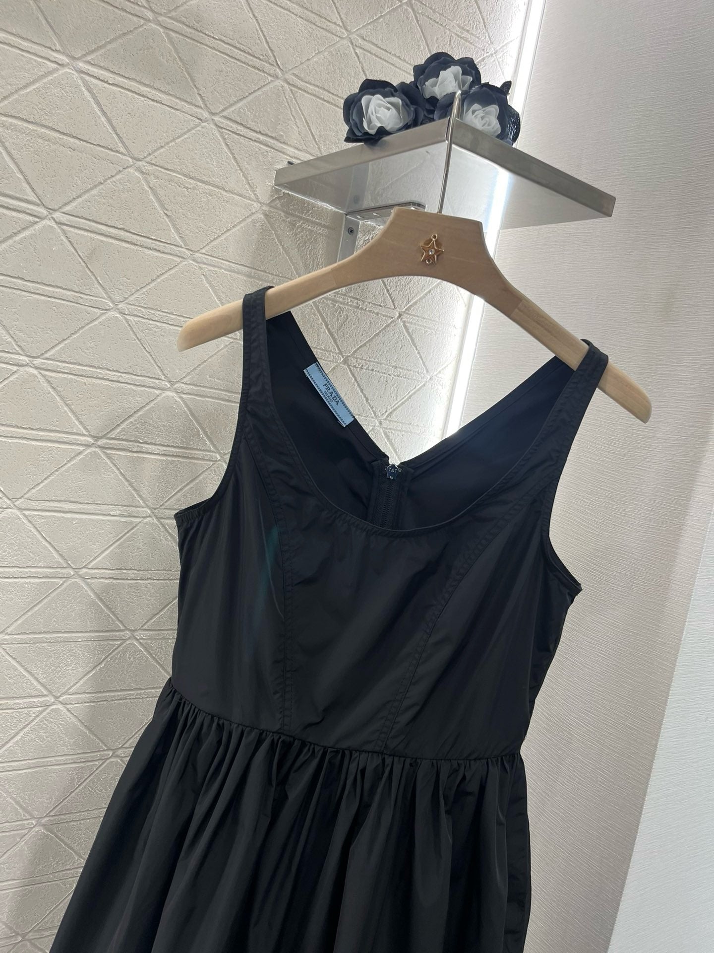 New Arrival Sleeveless U-neck Suspender Dress Nylon