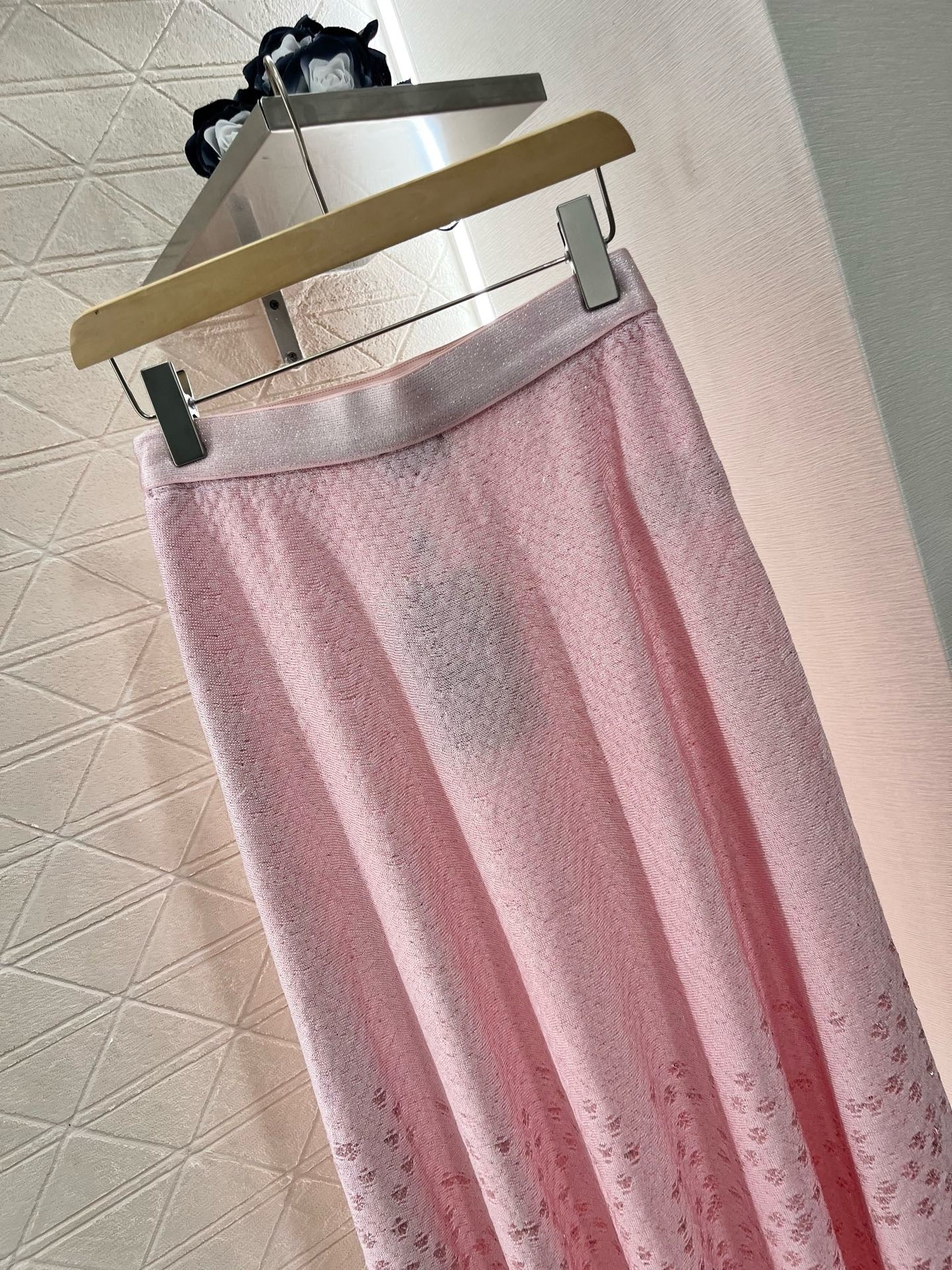 C*New Arrival 2025SS Bow High Waist Full Skirt