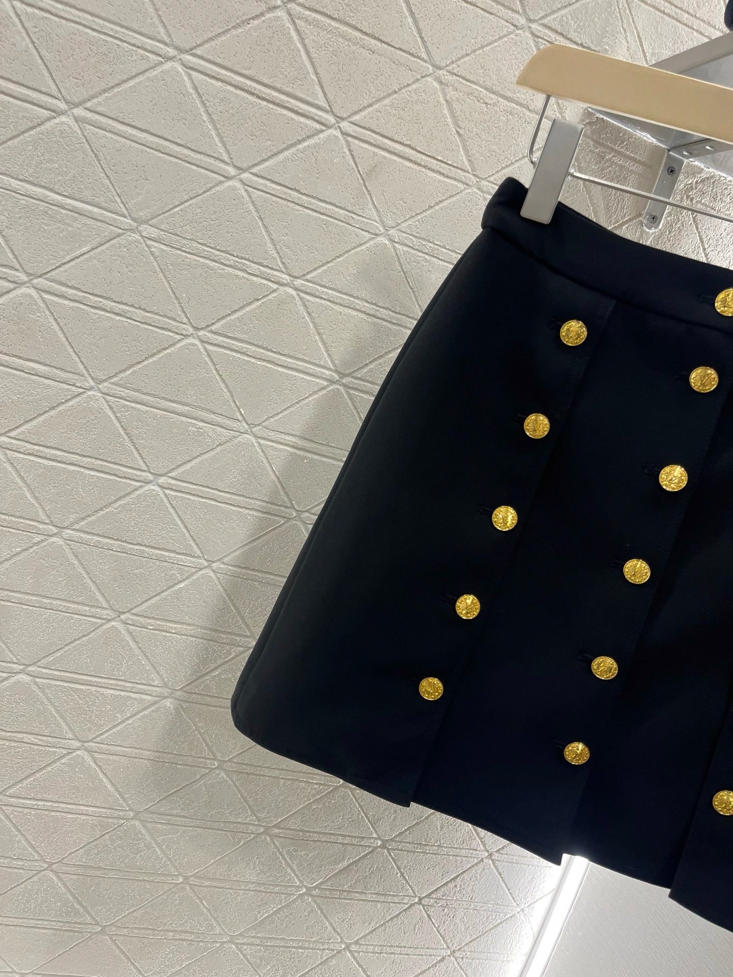 L* New Arrival 2025SS Printed Buttoned Skirt