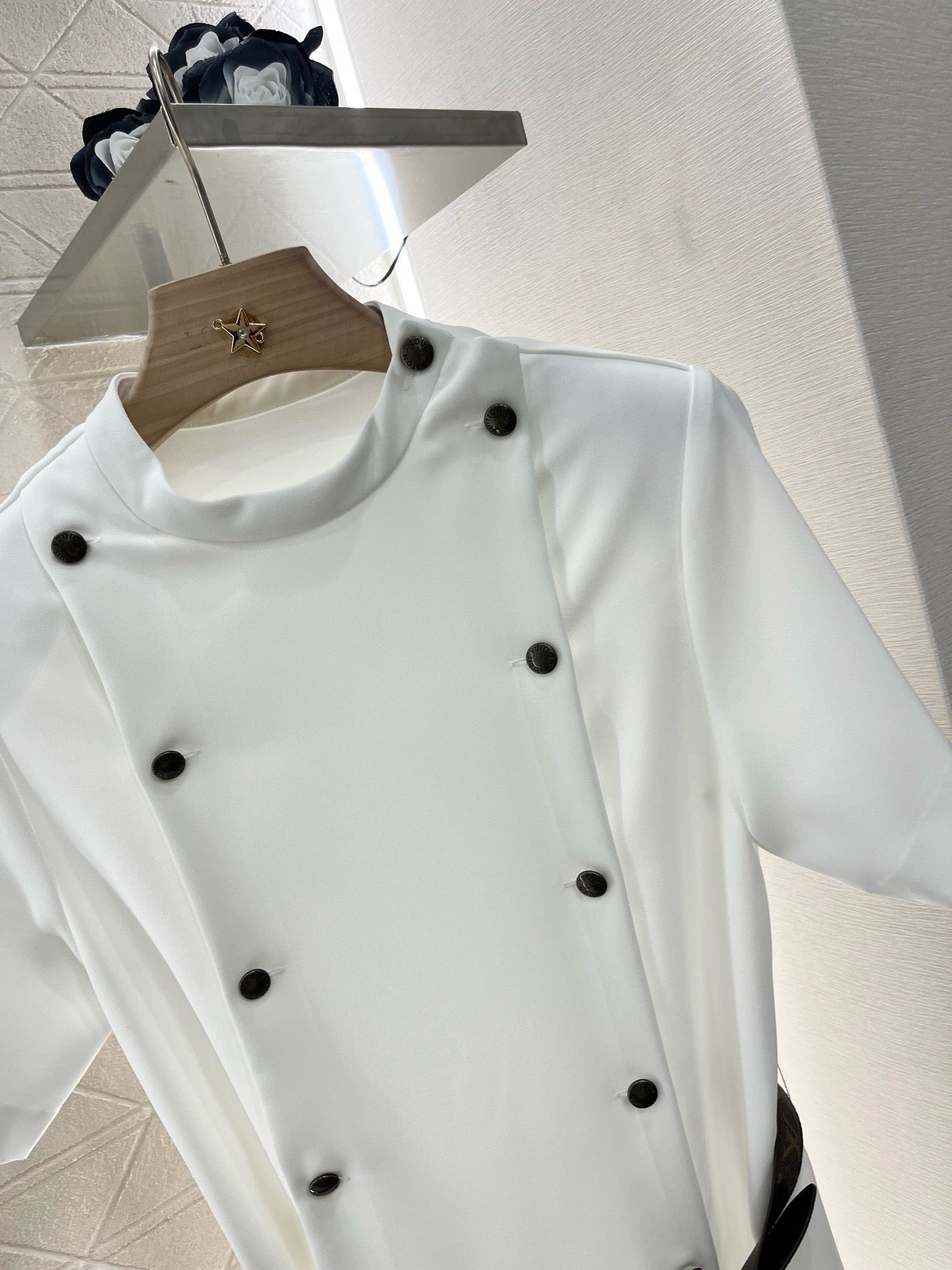 L*New Arrival 2025SS Belted Double Breasted Dress