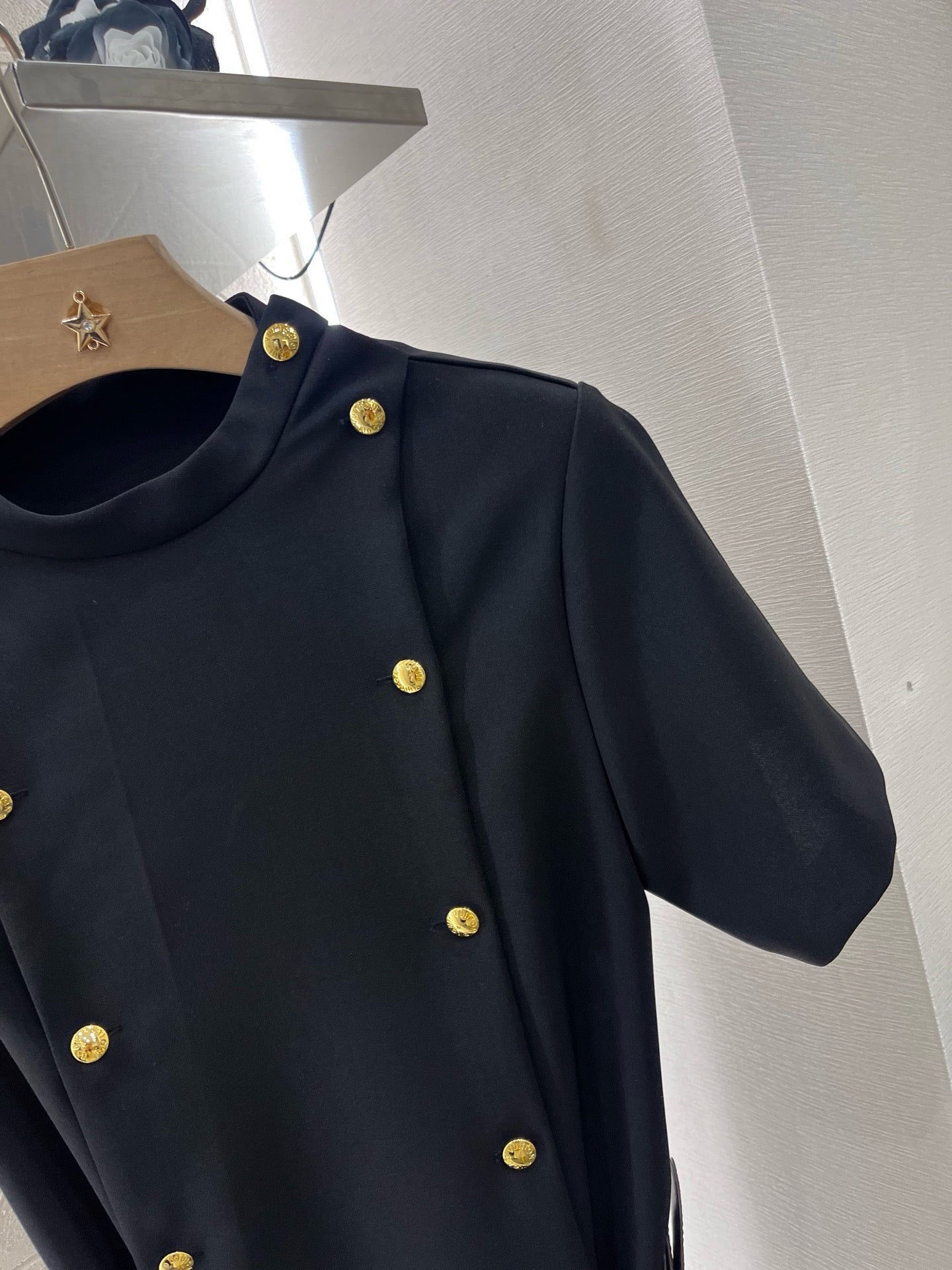 L*New Arrival 2025SS Belted Double Breasted Dress