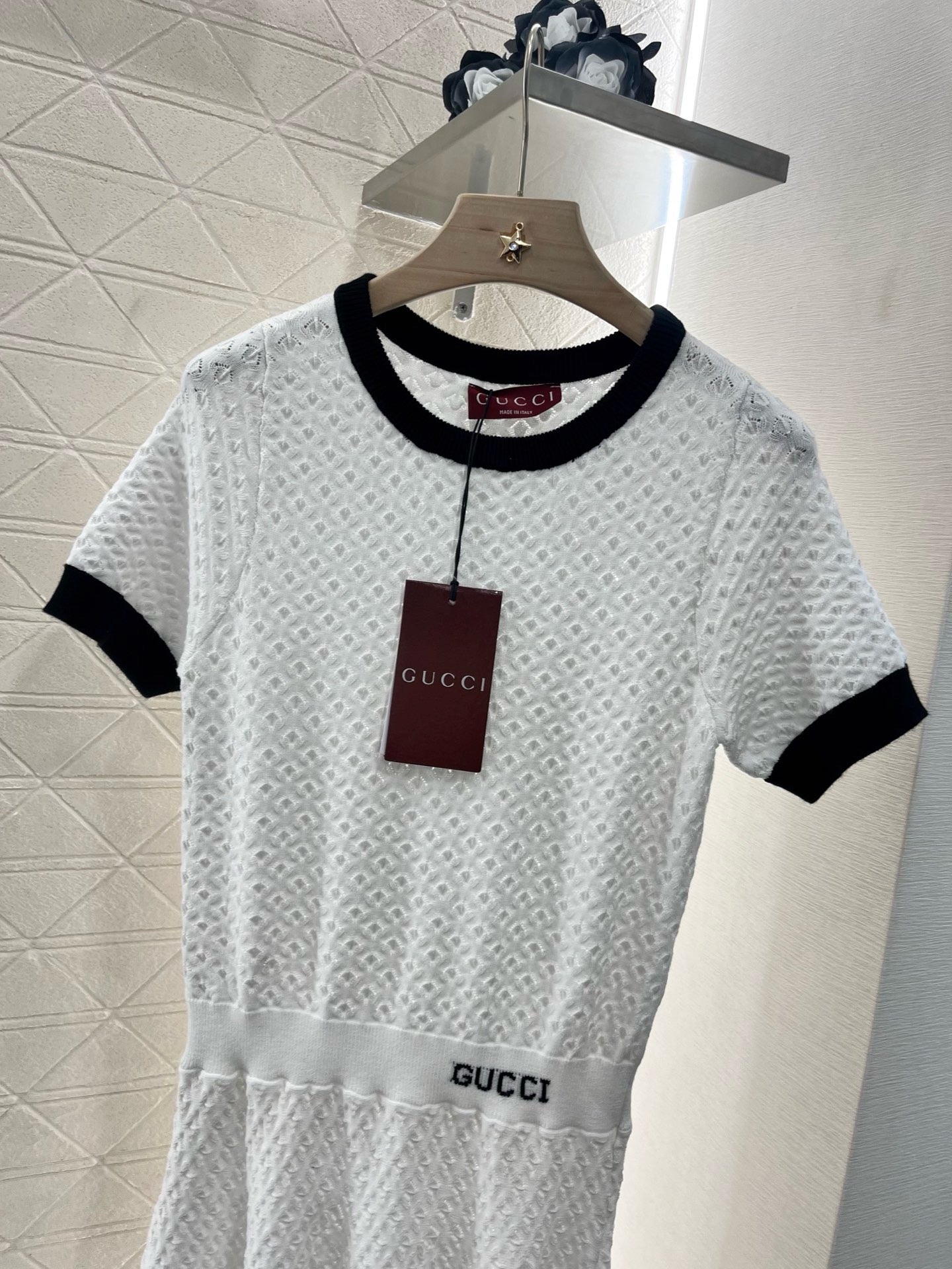 2025SS new product Round neck short sleeve dress