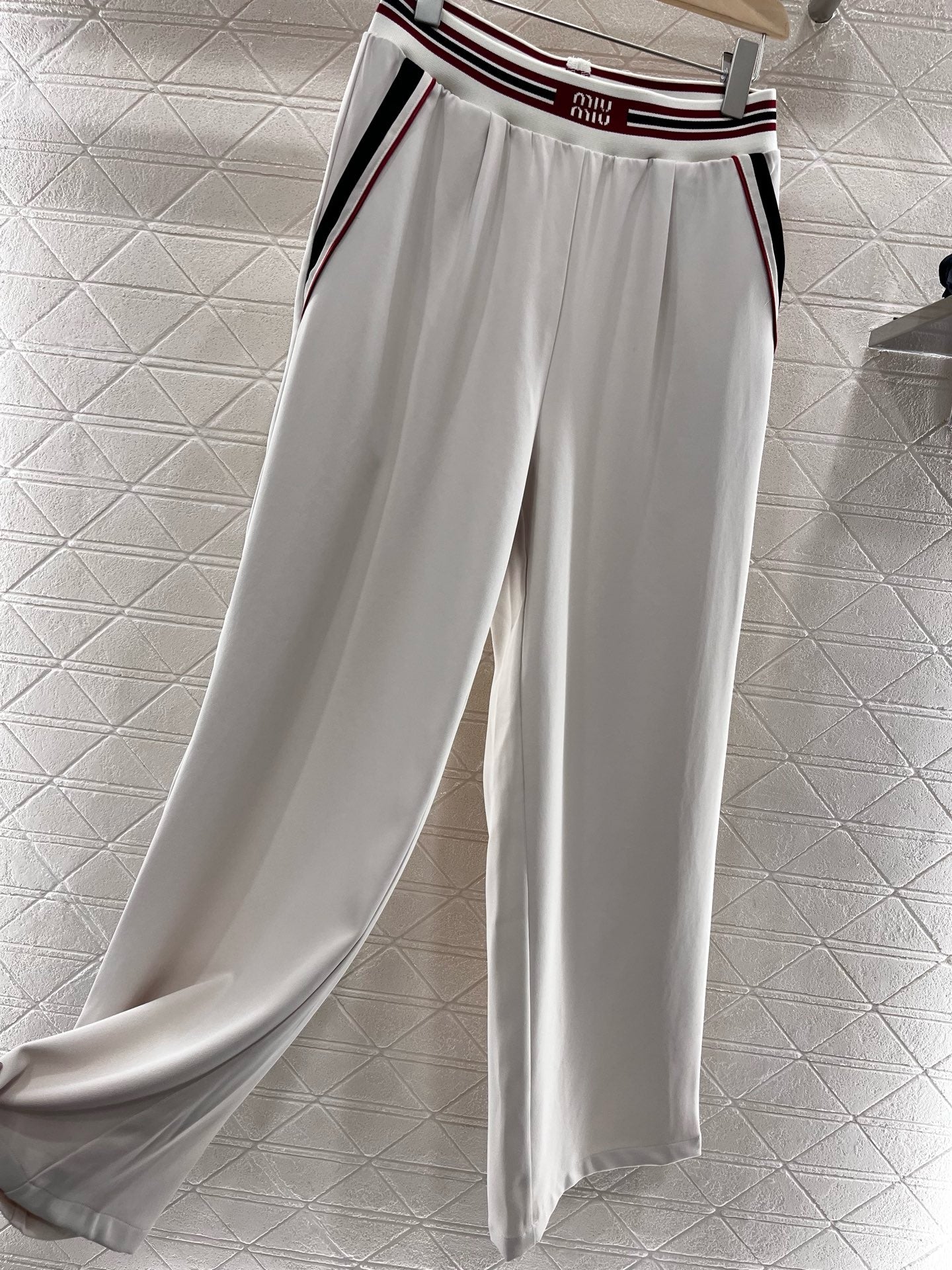 MI*MI*New Arrival Wide-Leg Pants with Web