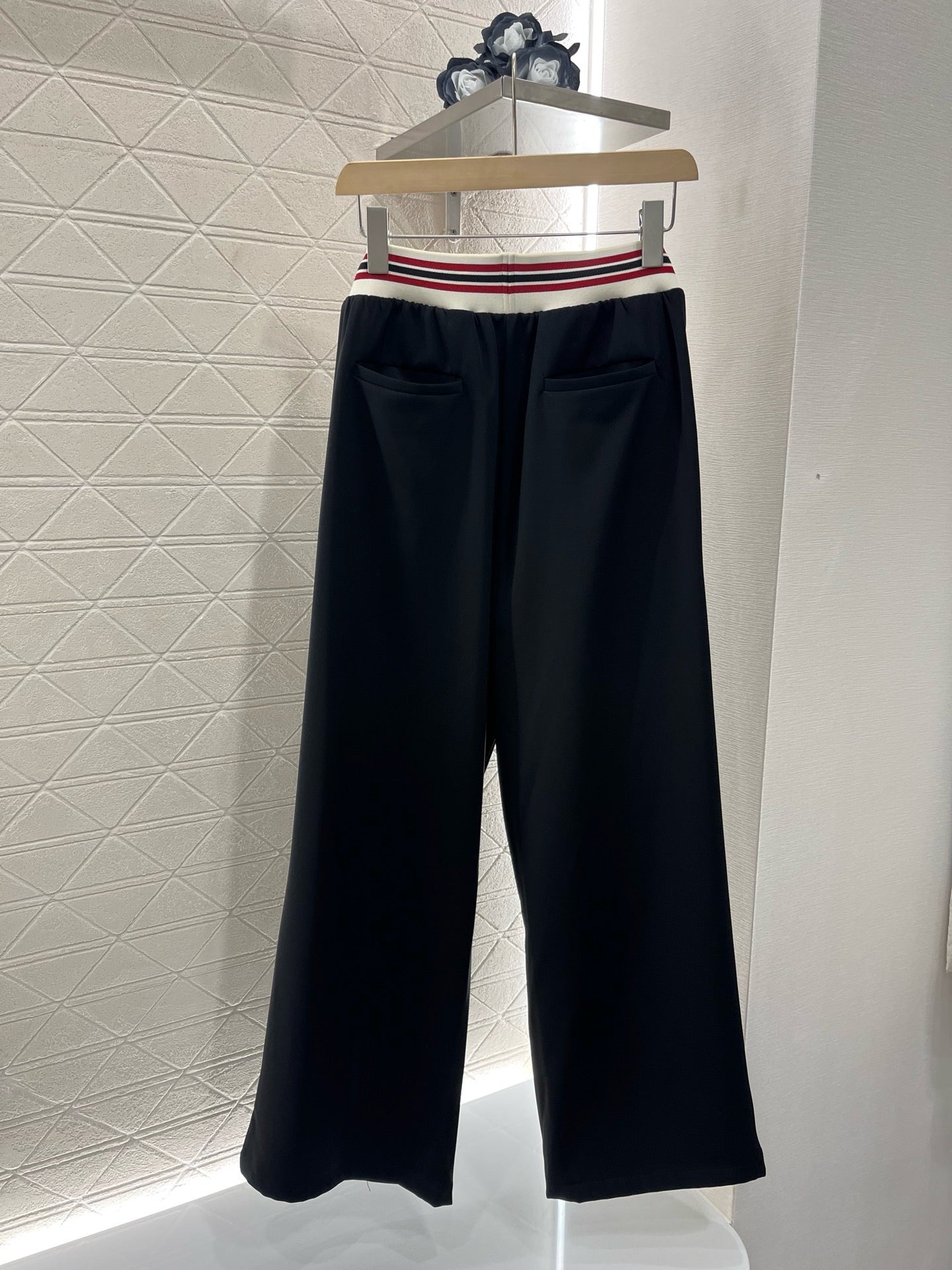 MI*MI*New Arrival Wide-Leg Pants with Web