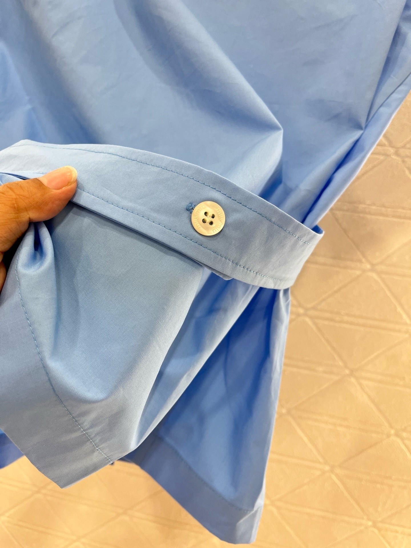 MI*MI*newest product 2025ss pin waist 100% cotton