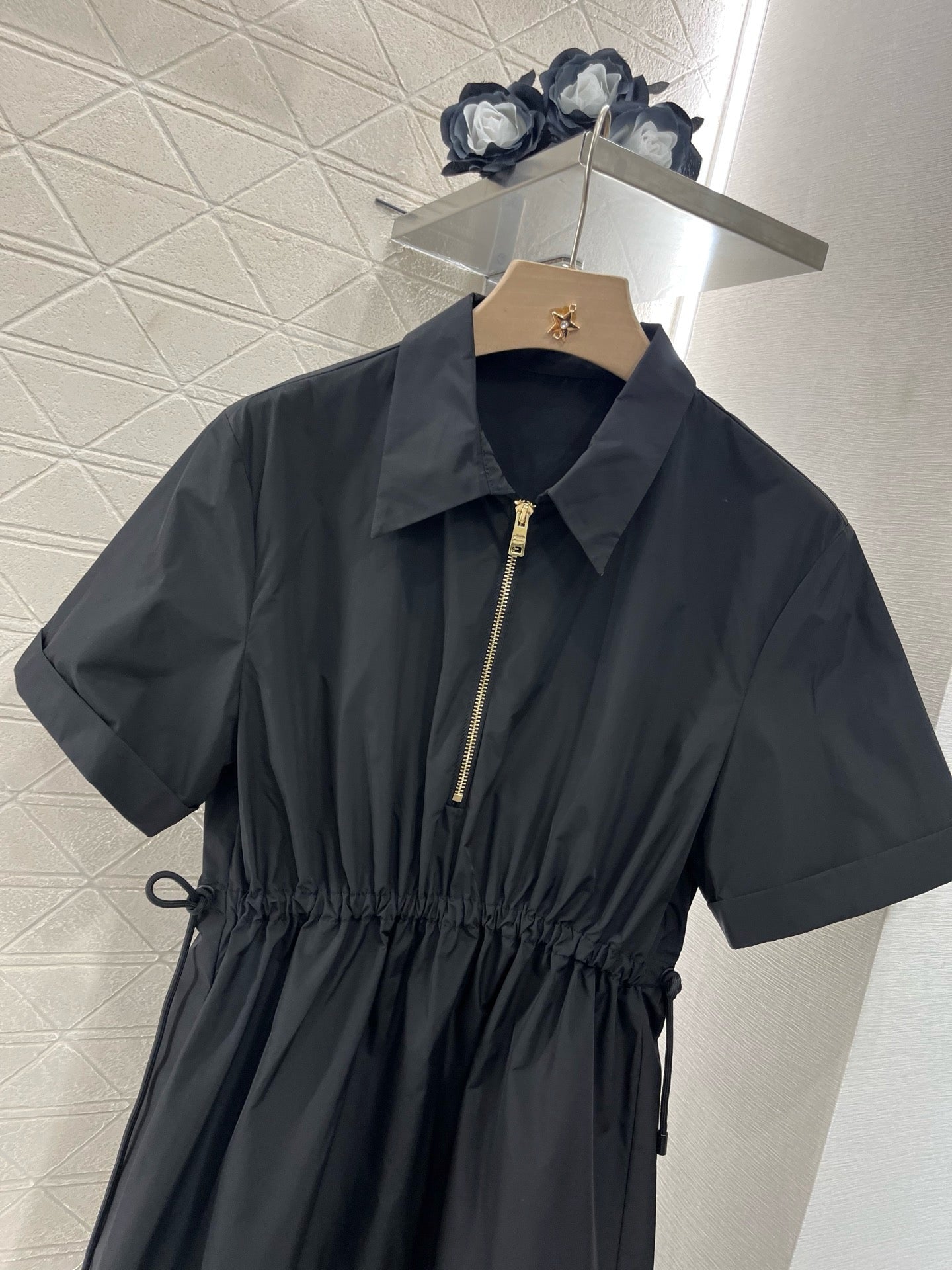 New Arrival Drawstring Waist Dress