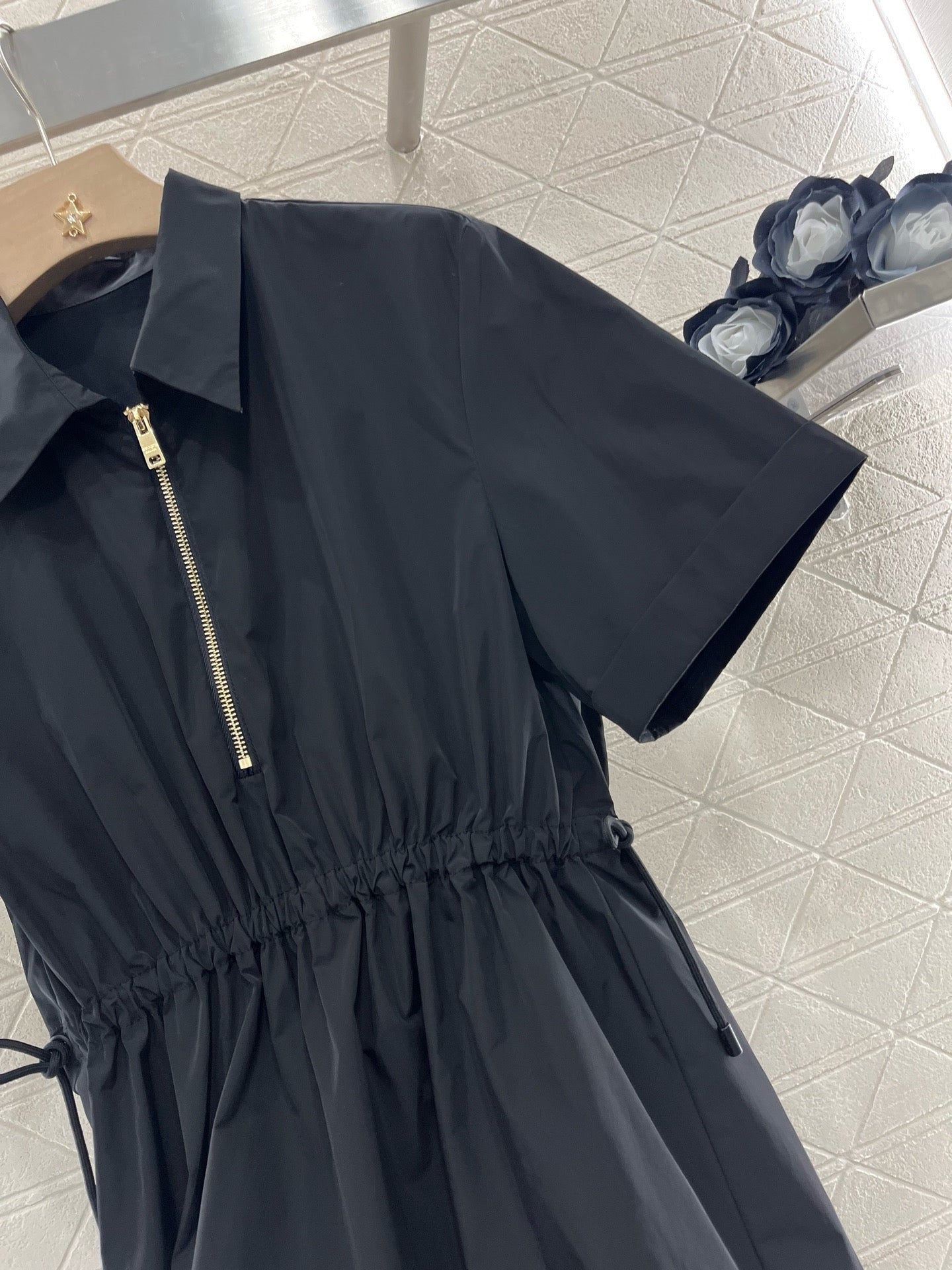 New Arrival Drawstring Waist Dress