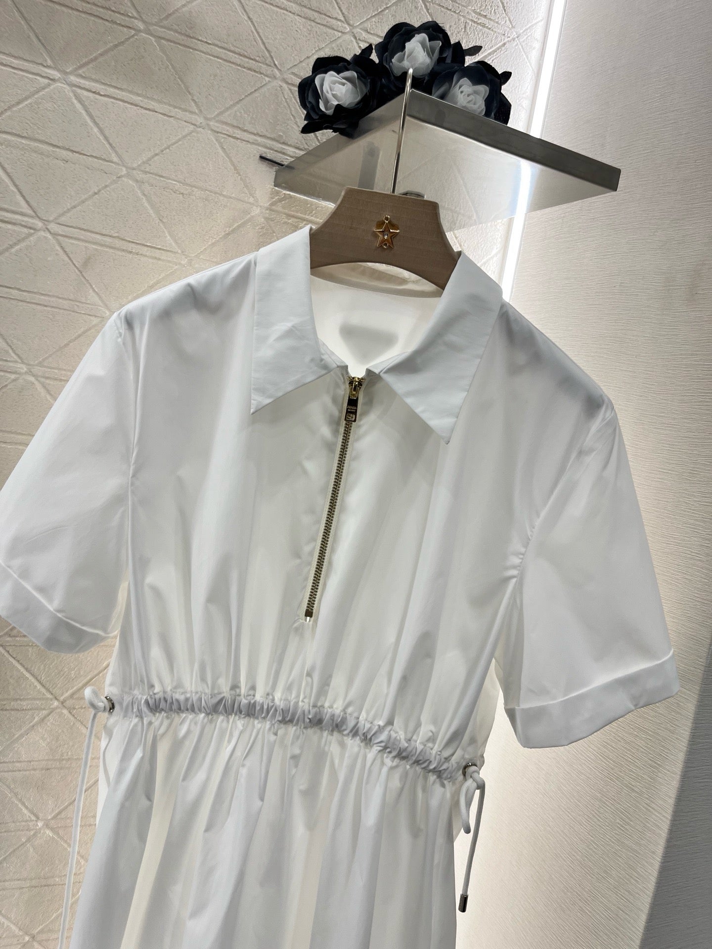 New Arrival Drawstring Waist Dress