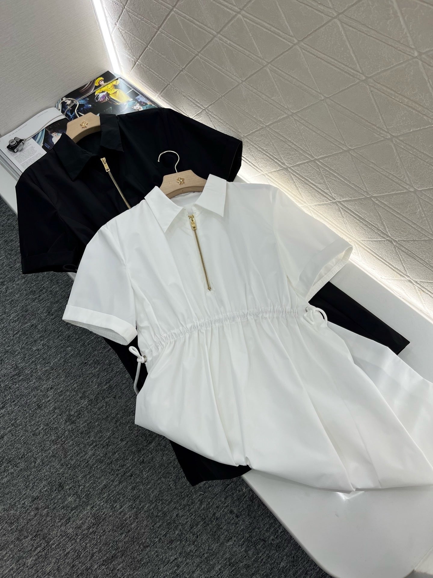 New Arrival Drawstring Waist Dress