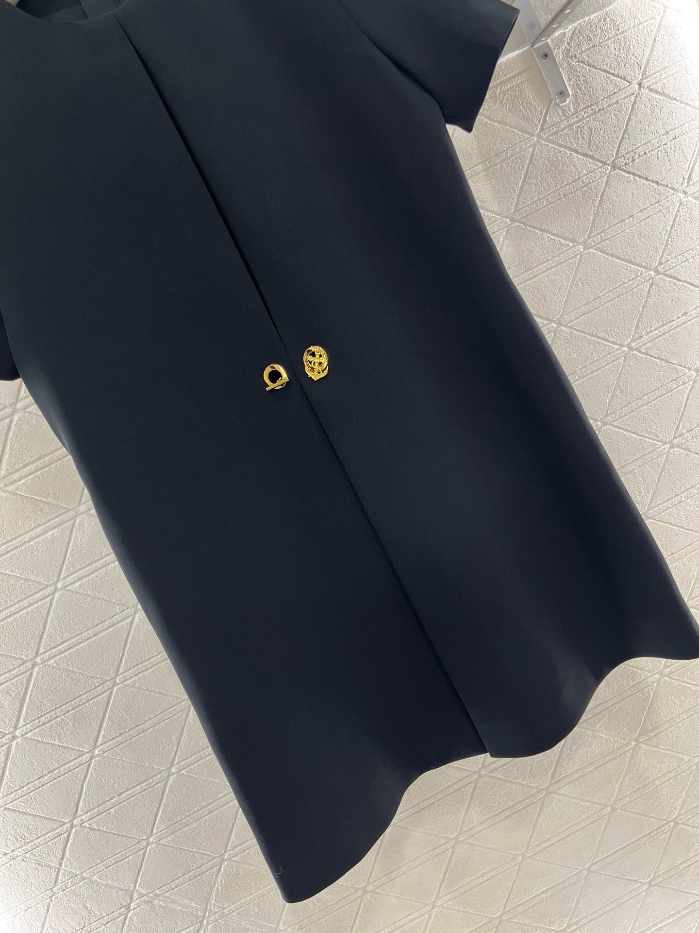 L*2025SS New Product Chain Short Sleeve Dress