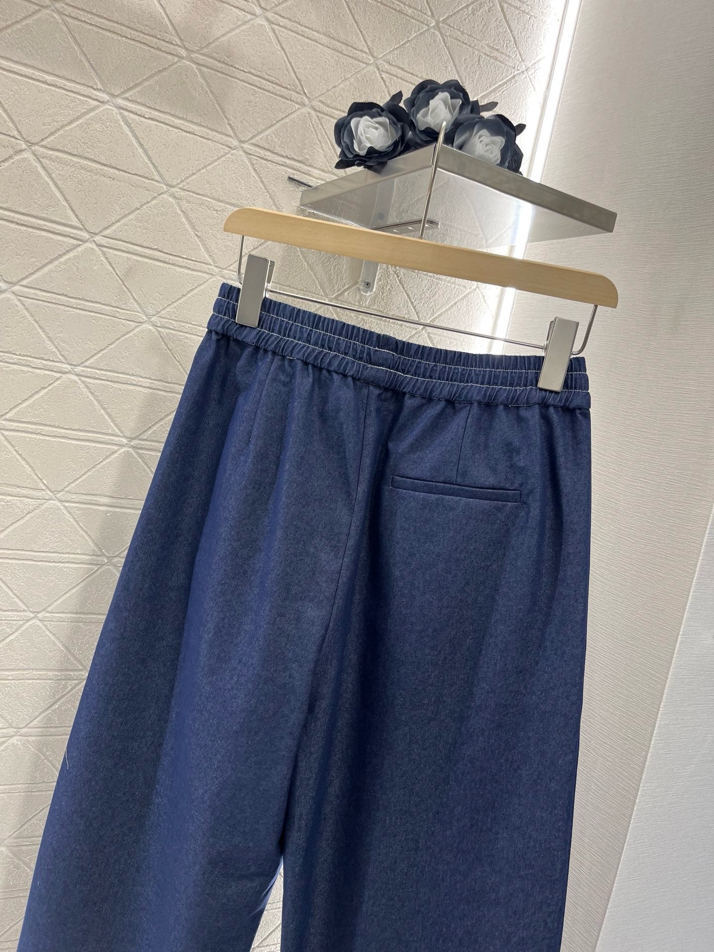 New Arrivals High-Rise Drawstring Wide-Leg Pants