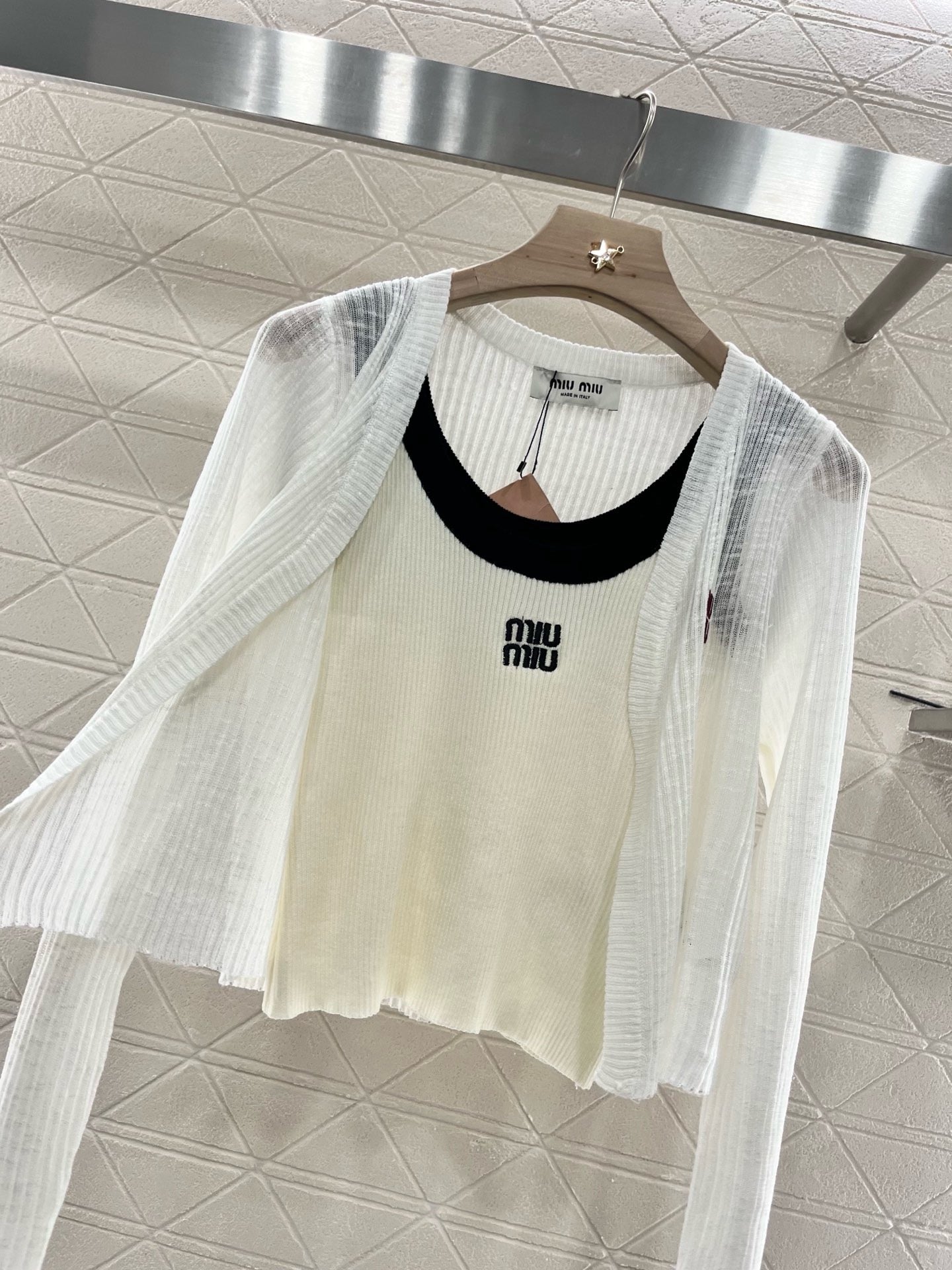 MI*MI* New Arrival Suspenders with Knitted Long Sleeves