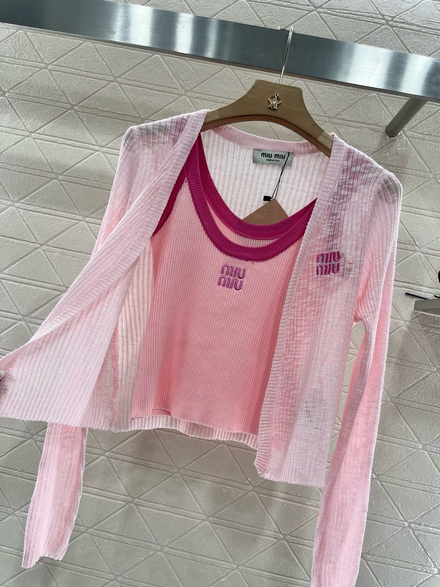 MI*MI* New Arrival Suspenders with Knitted Long Sleeves