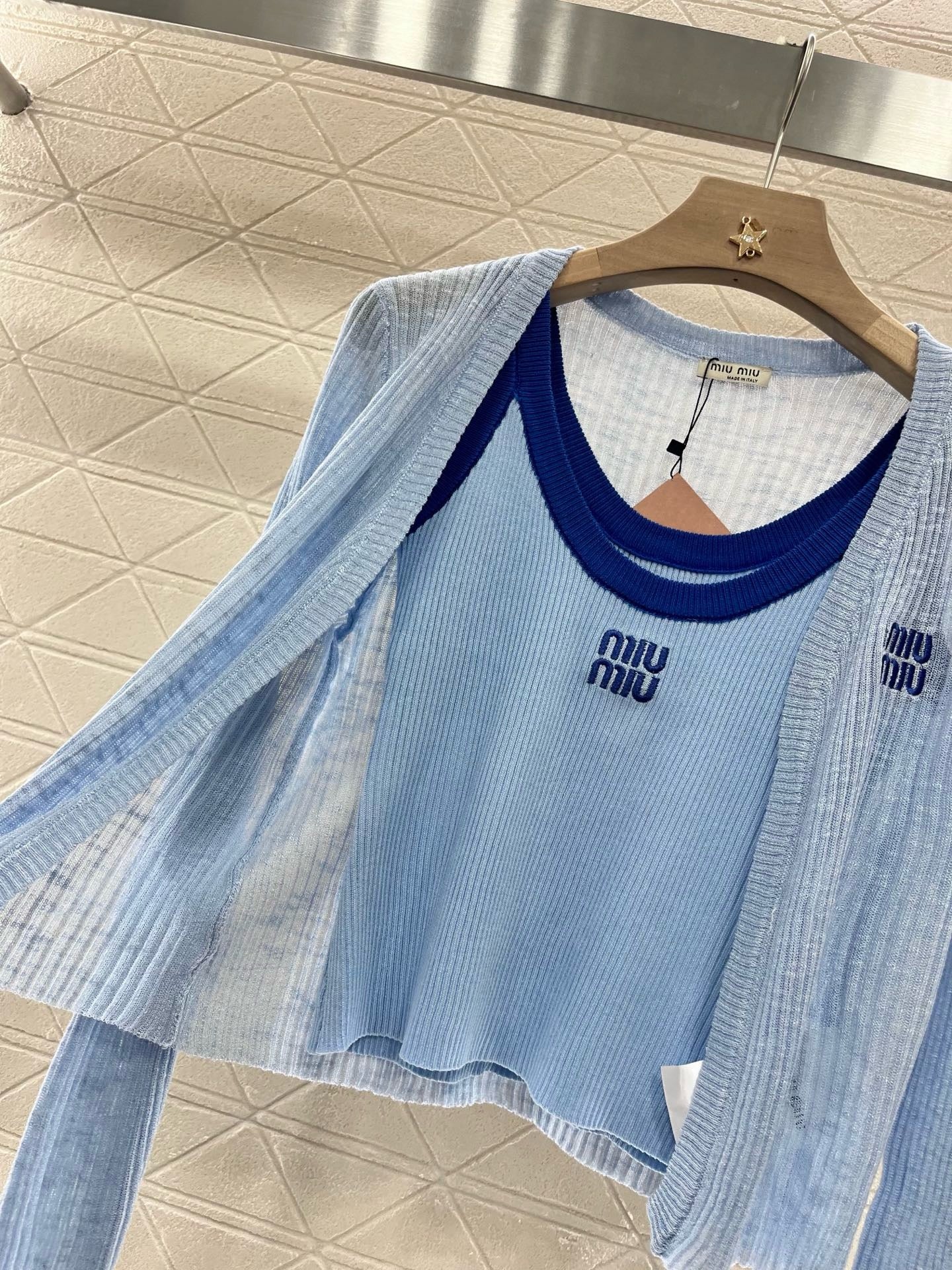 MI*MI* New Arrival Suspenders with Knitted Long Sleeves