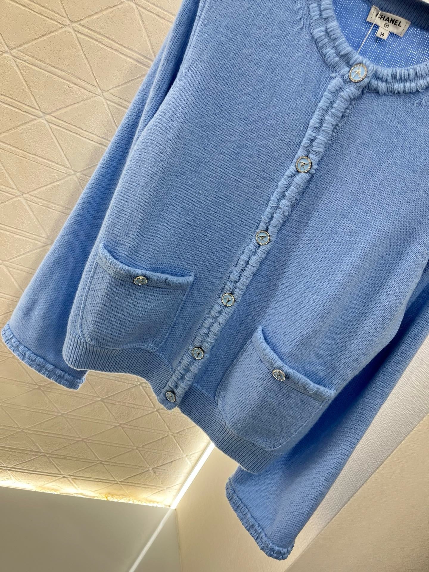 C*2025SS New Striped Knit Cardigan