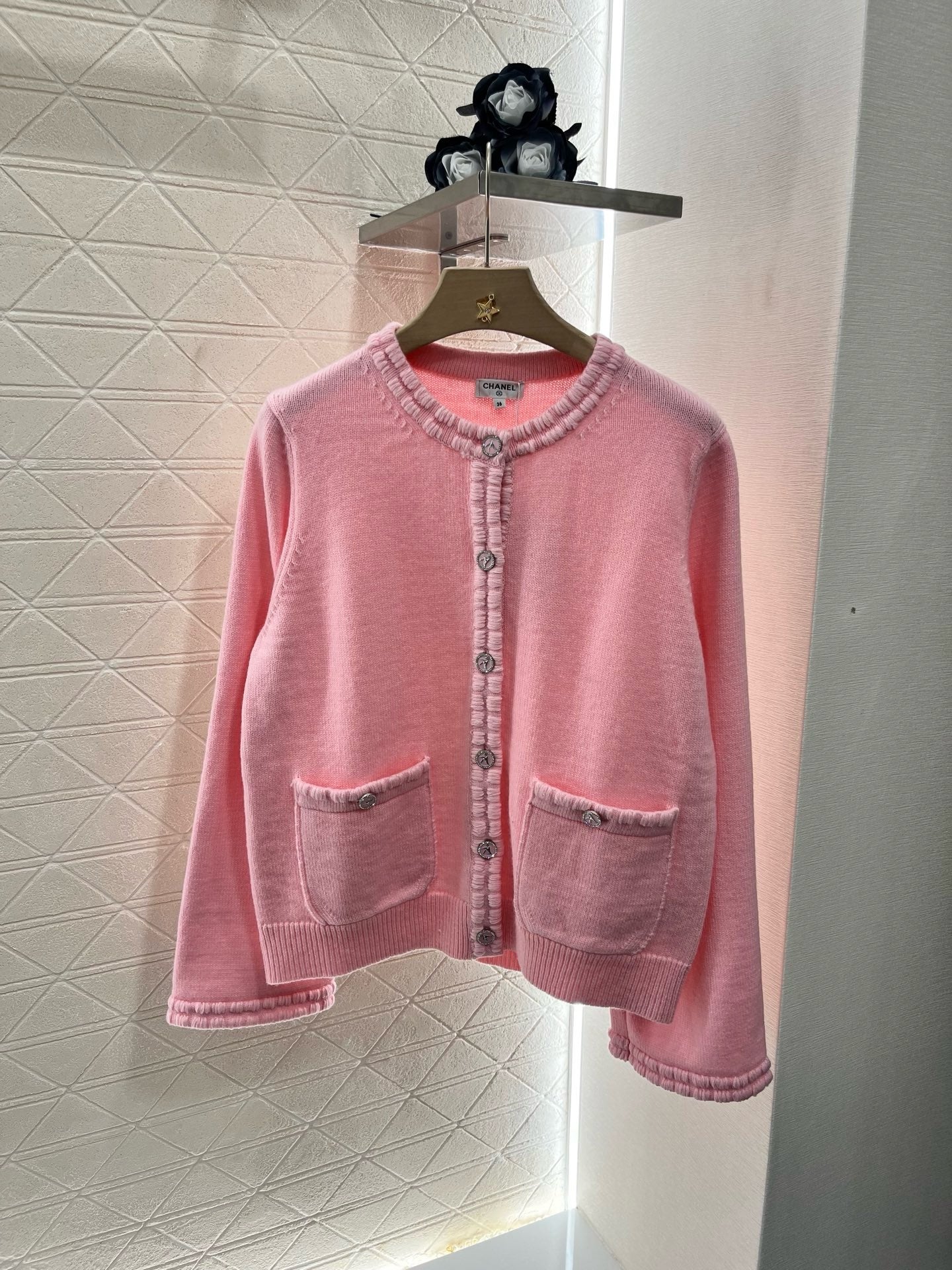C*2025SS New Striped Knit Cardigan