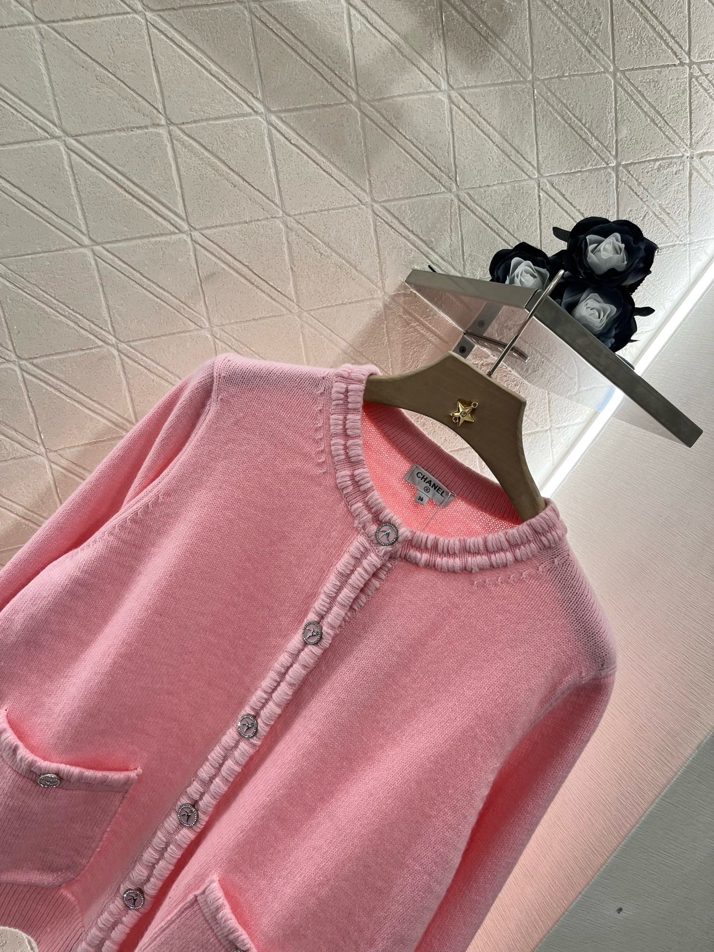 C*2025SS New Striped Knit Cardigan