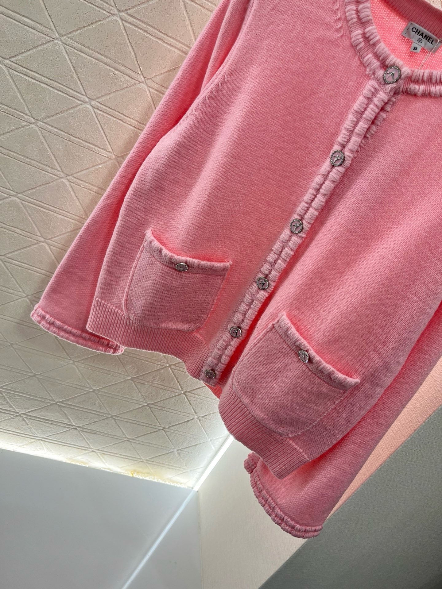 C*2025SS New Striped Knit Cardigan