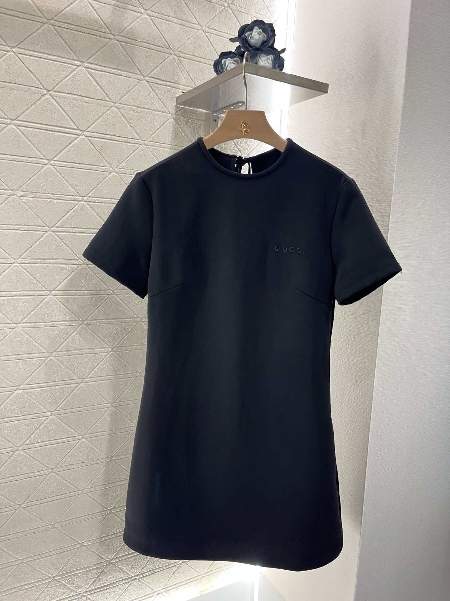 2025SS New Arrival Lace-up Short-sleeved Dress