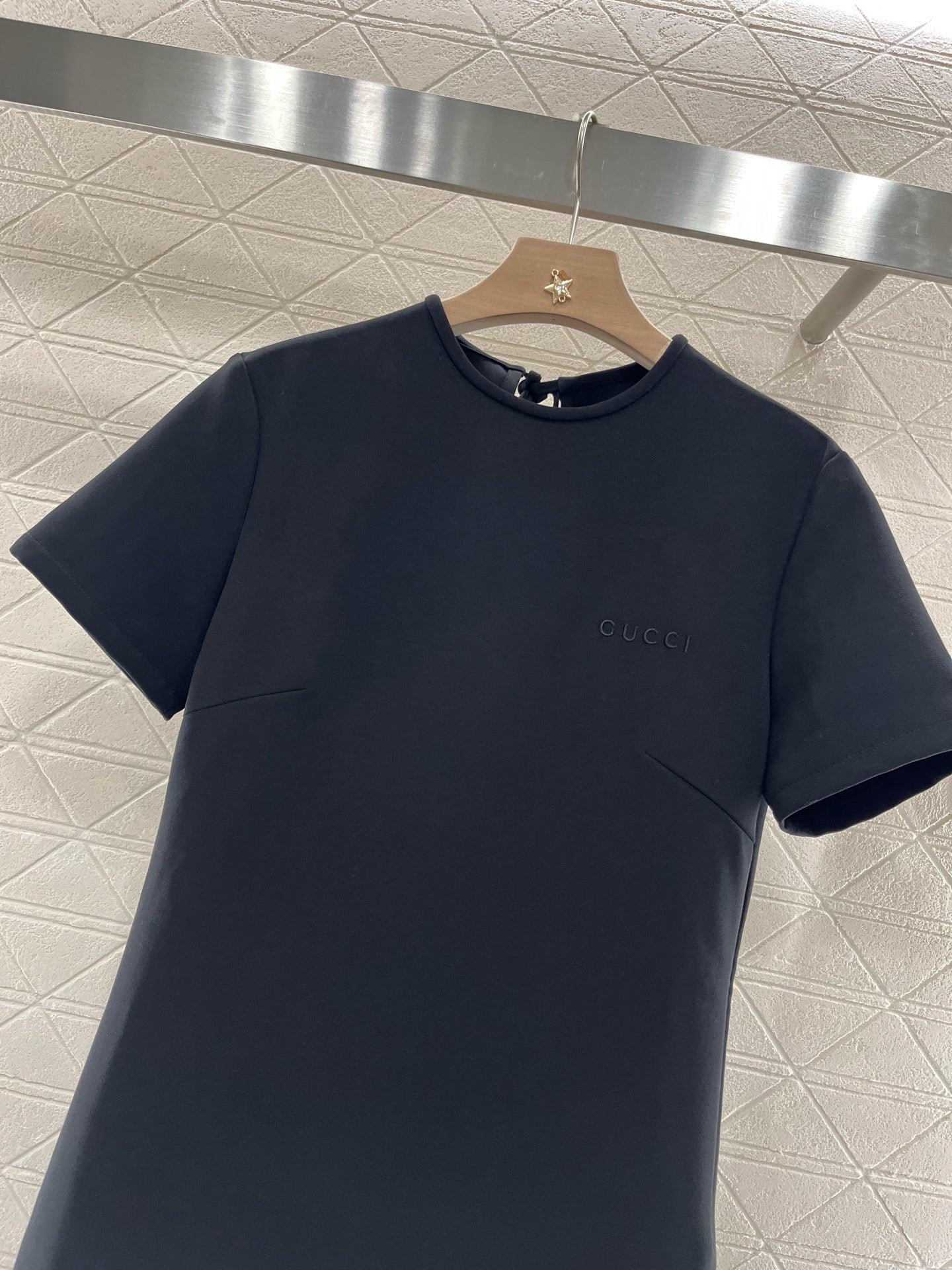 2025SS New Arrival Lace-up Short-sleeved Dress