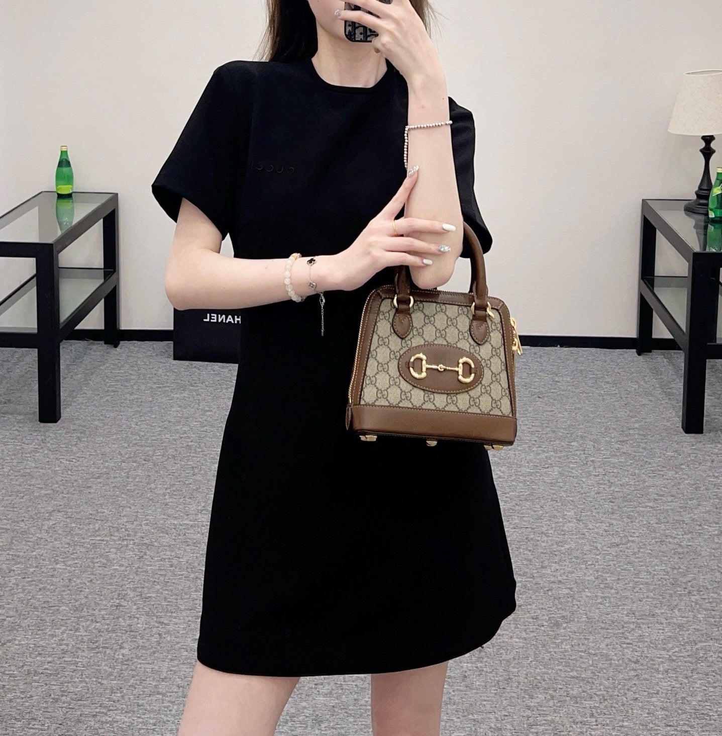 2025SS New Arrival Lace-up Short-sleeved Dress
