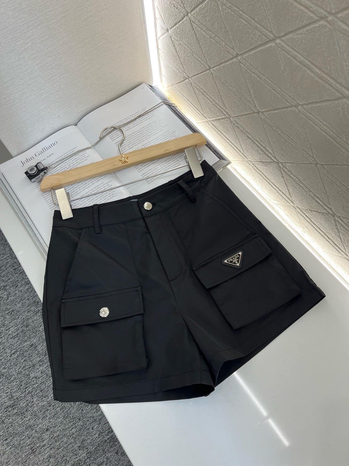 2025SS New Pocket Shorts Black